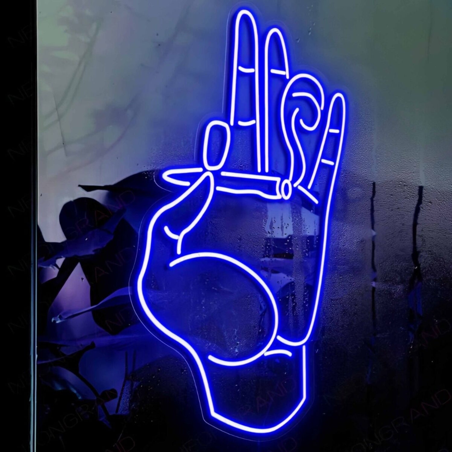 Pinching Cigarette Led Neon Sign | Shineneon