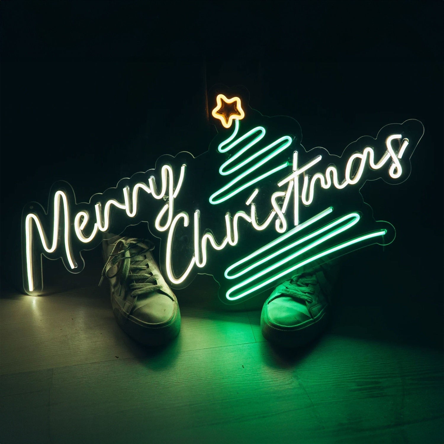 Pine Tree Merry Christmas Neon Sign Christmas Decorations | Shineneon