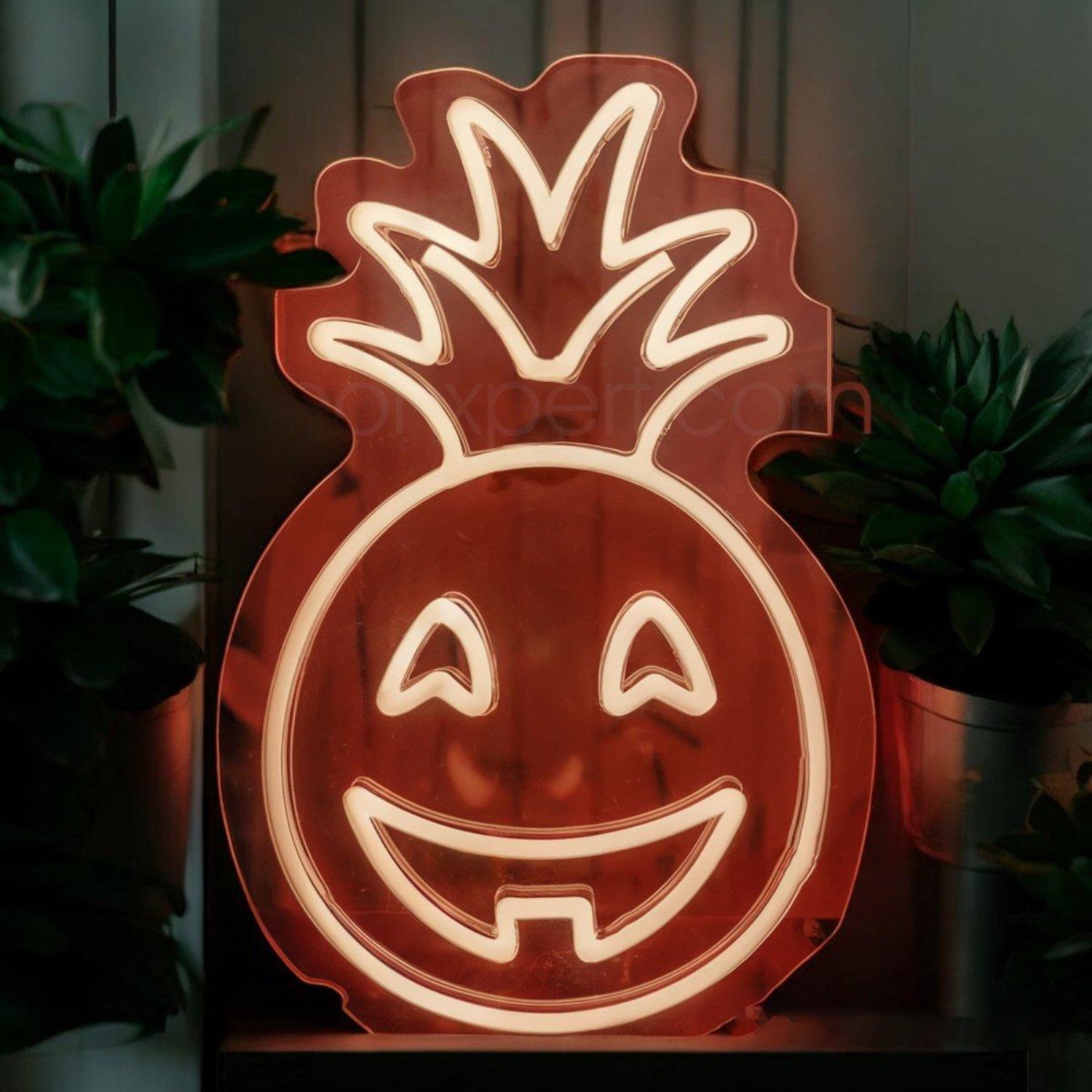 Pineapple Jack-O-Lantern Led Neon Sign Halloween Decoration | Shineneon