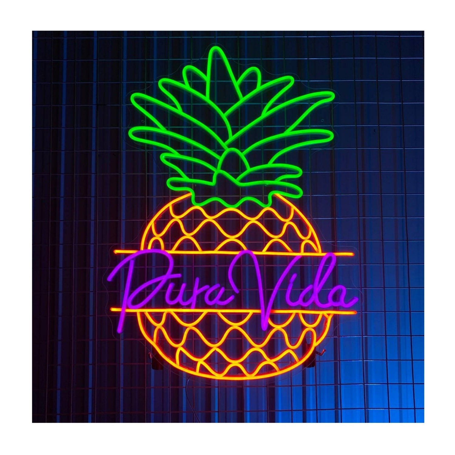 Pineapple Led Neon Sign Pineapple Led Sign Restaurant Home Room Decor Bar | Shineneon