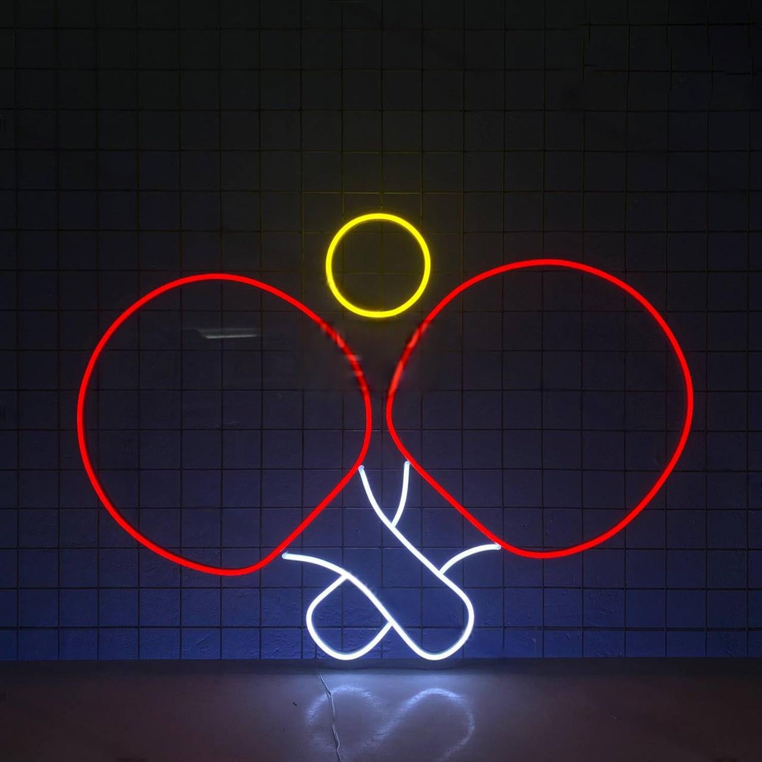 Ping Pong Table Tennis Led Neon Sign Led Decor | Shineneon