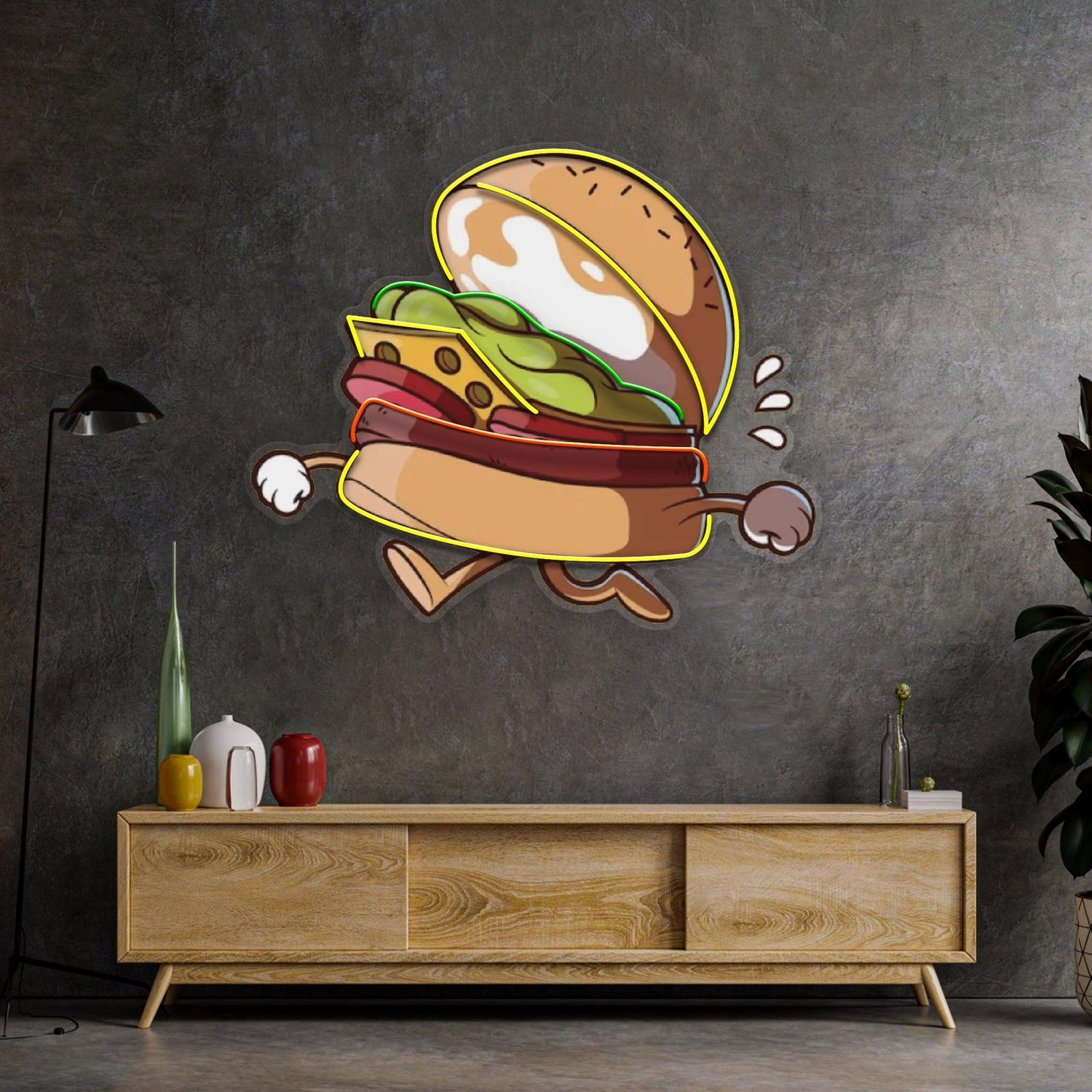 Pink Blue Gaming Controller Uv Printed Led Neon Sign Game Room Home Decor | Shineneon