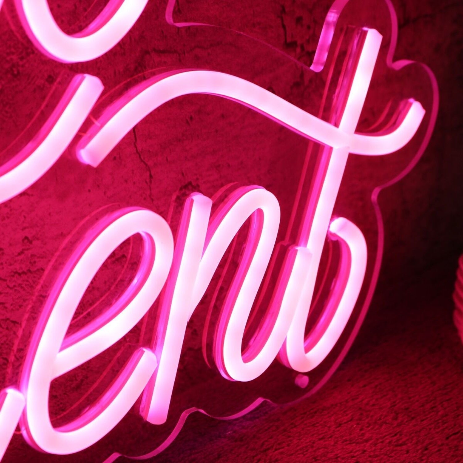 Pink Cemenl Custmo Led Neon Sign - Shineneon