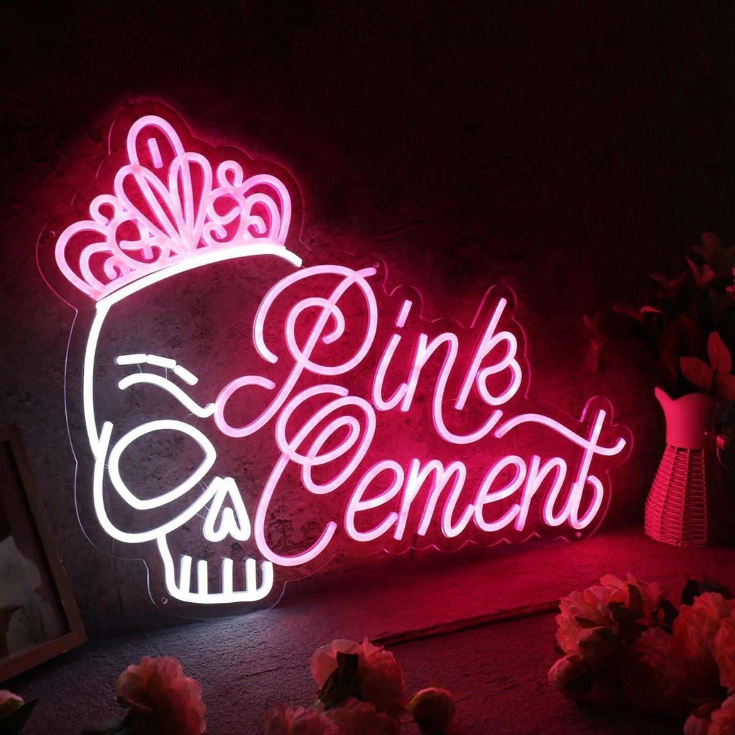 Pink Cemenl Custmo Led Neon Sign - Shineneon
