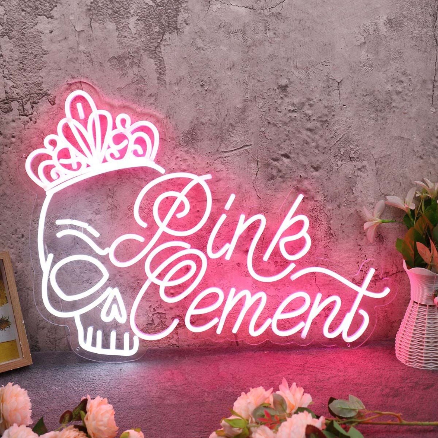 Pink Cemenl Custmo Led Neon Sign - Shineneon