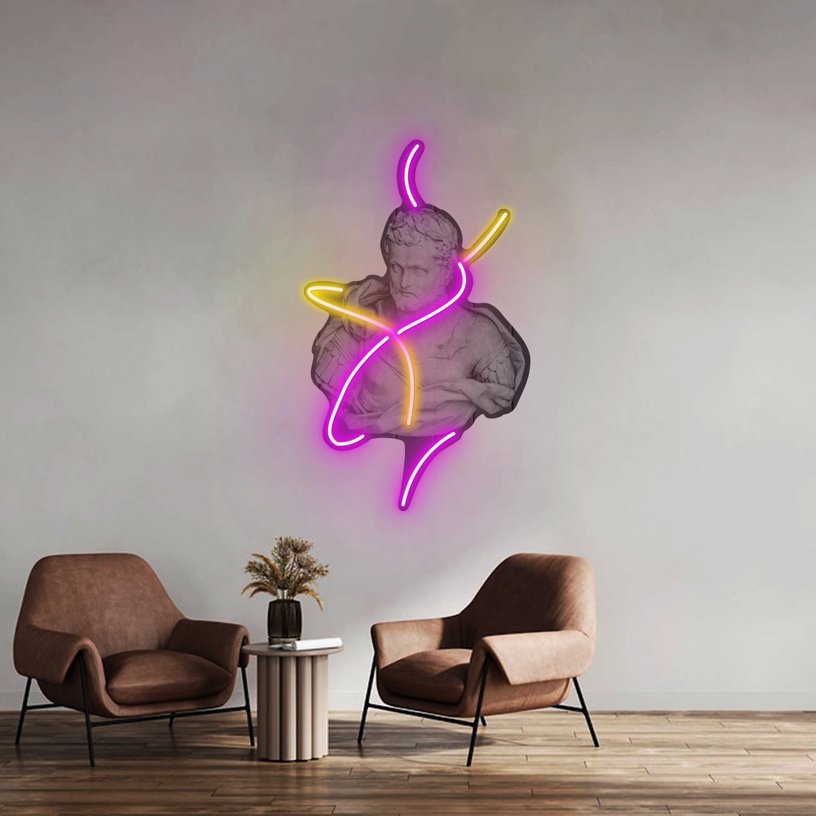 Pink Controller Custom Led Signs Artwork For Sale - Shineneon