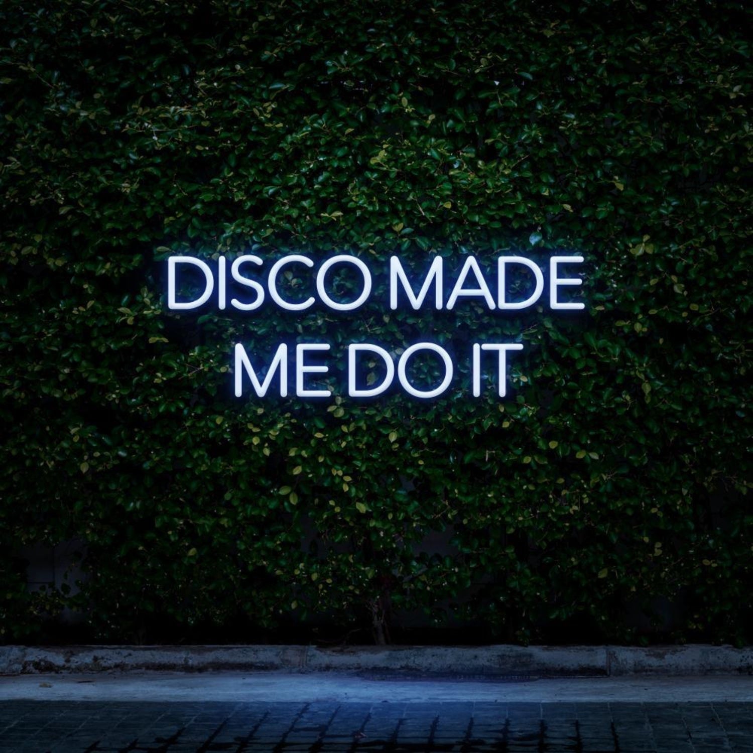 Pink Disco Made Me Do It Led Neon Sign For Outdoor Nightclub Decor | Shineneon