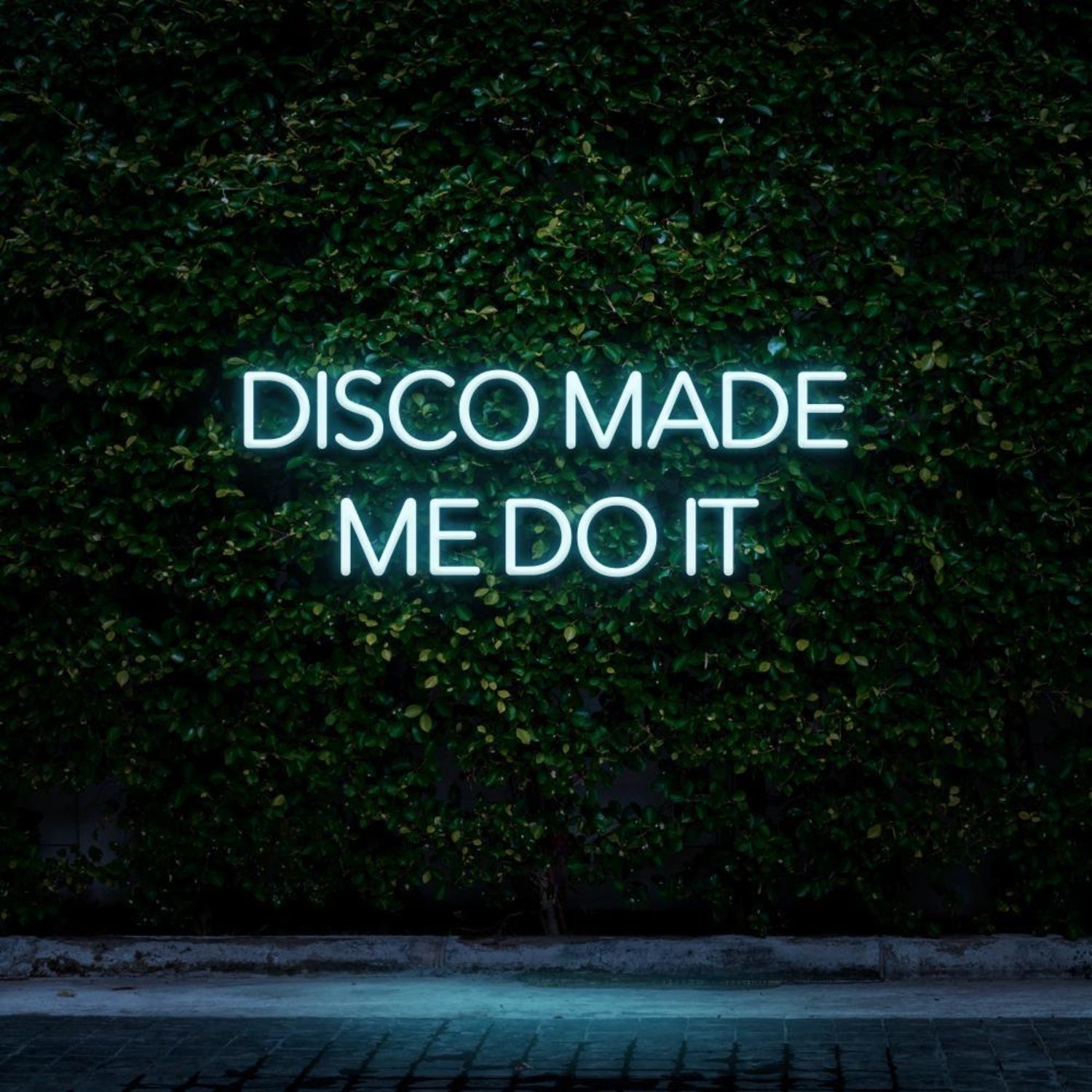 Pink Disco Made Me Do It Led Neon Sign For Outdoor Nightclub Decor | Shineneon