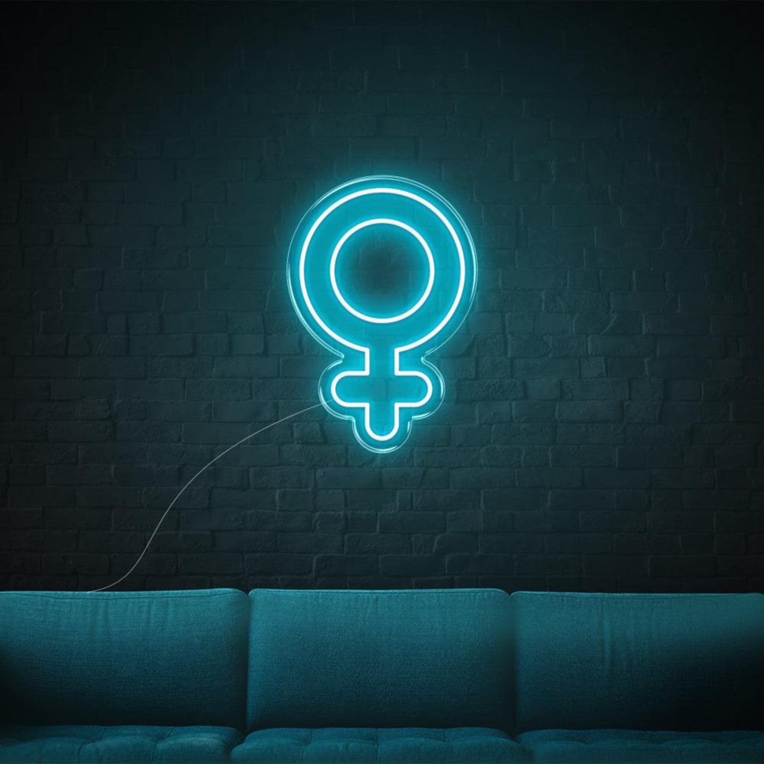 Pink Female Symbol Led Neon Sign For Bedroom Studio Wall Art | Shineneon