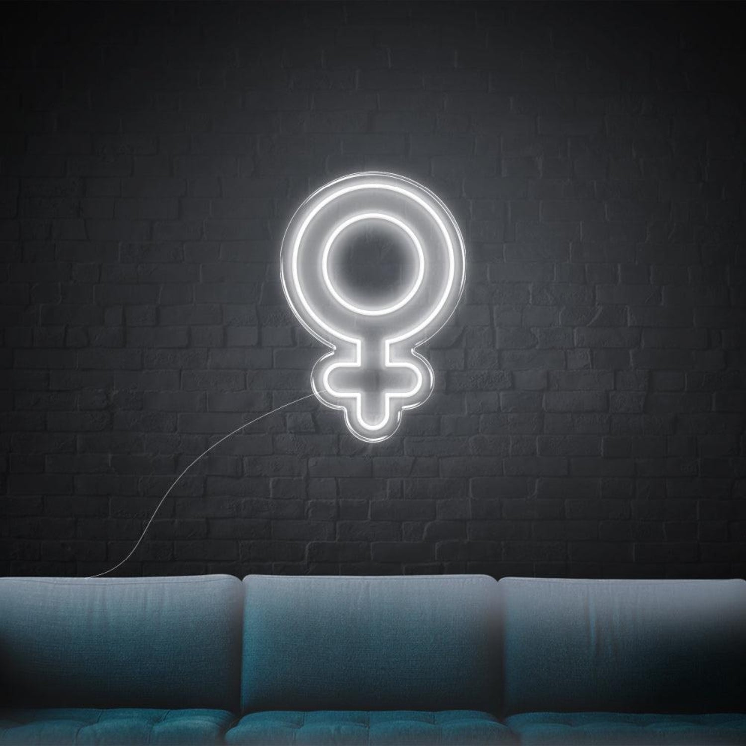 Pink Female Symbol Led Neon Sign For Bedroom Studio Wall Art | Shineneon
