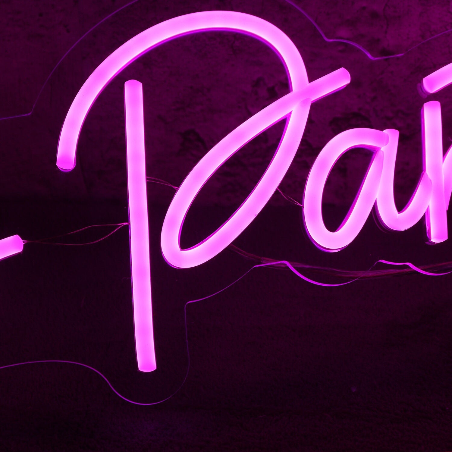 Pink Lets Party Neon Sign | Shineneon