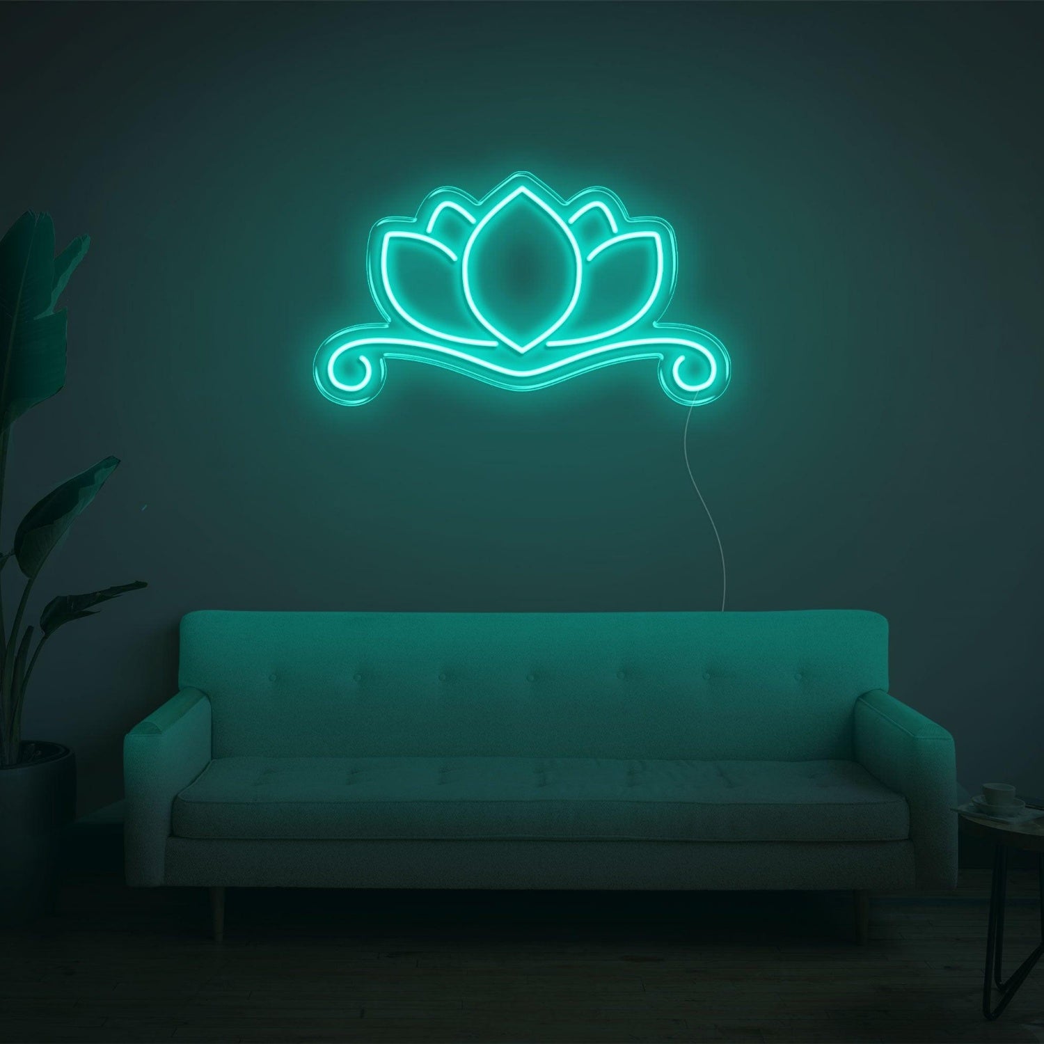 Pink Lotus Flower Led Neon Sign For Modern Home Decor | Shineneon