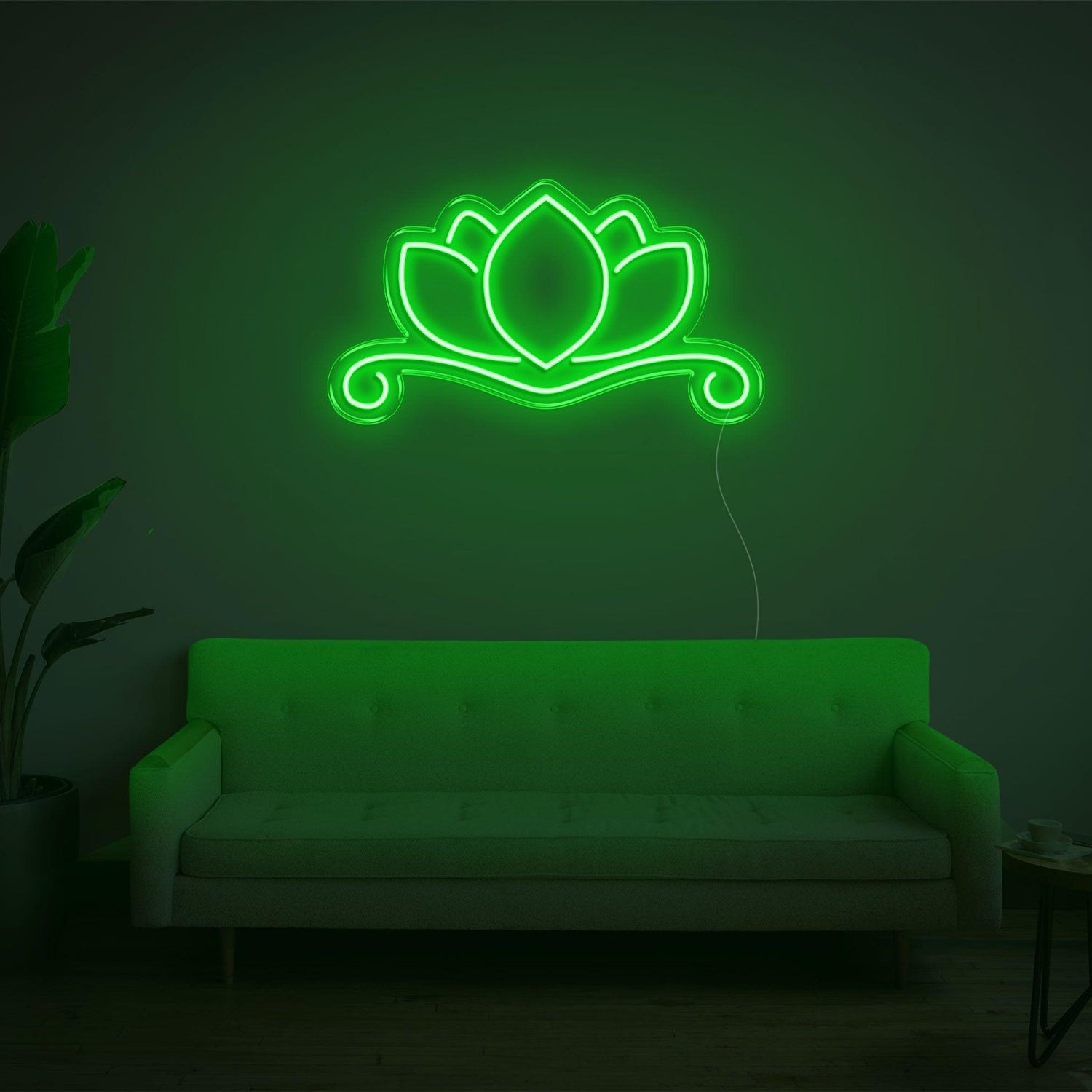 Pink Lotus Flower Led Neon Sign For Modern Home Decor | Shineneon
