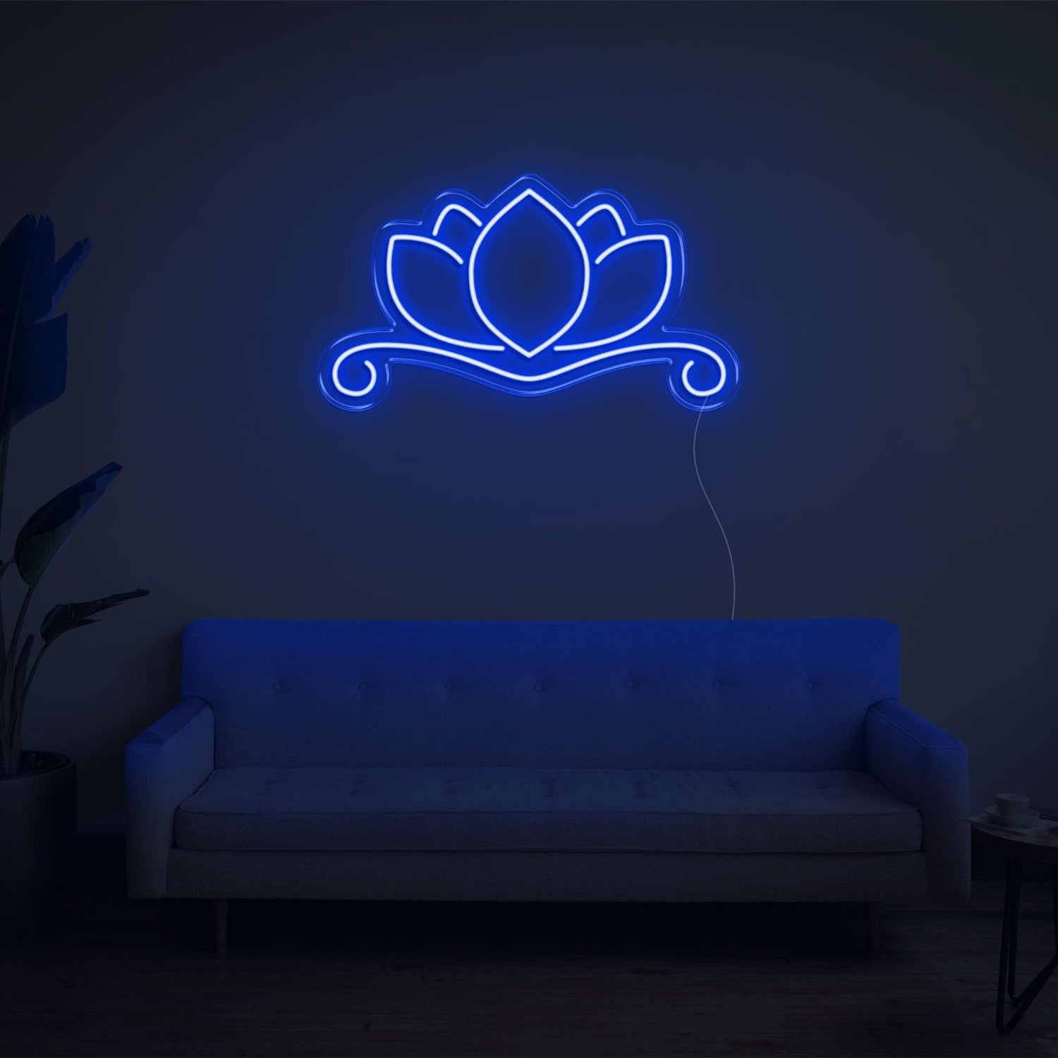 Pink Lotus Flower Led Neon Sign For Modern Home Decor | Shineneon