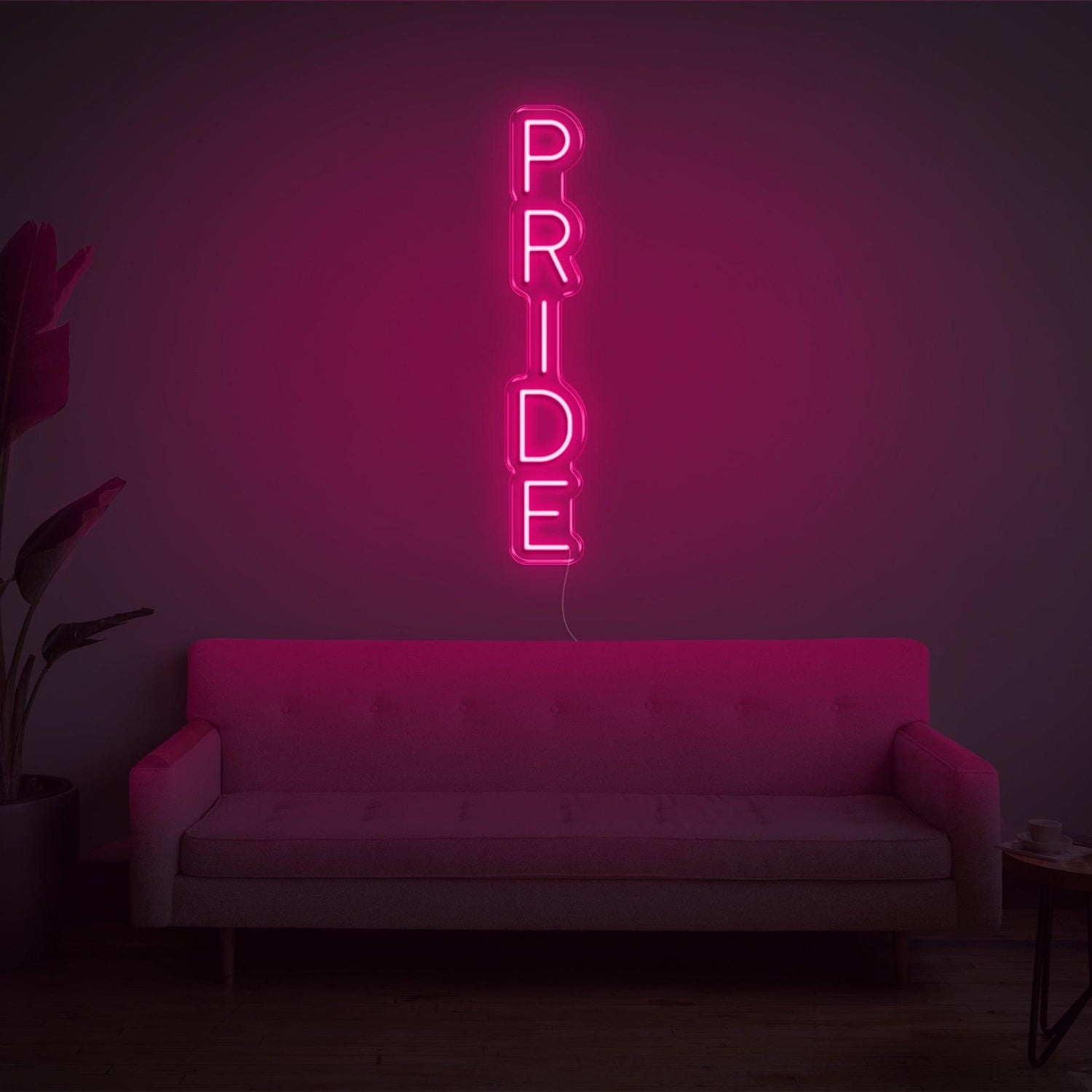 Pink Pride Text Led Neon Sign For Home Decor Wall Art | Shineneon