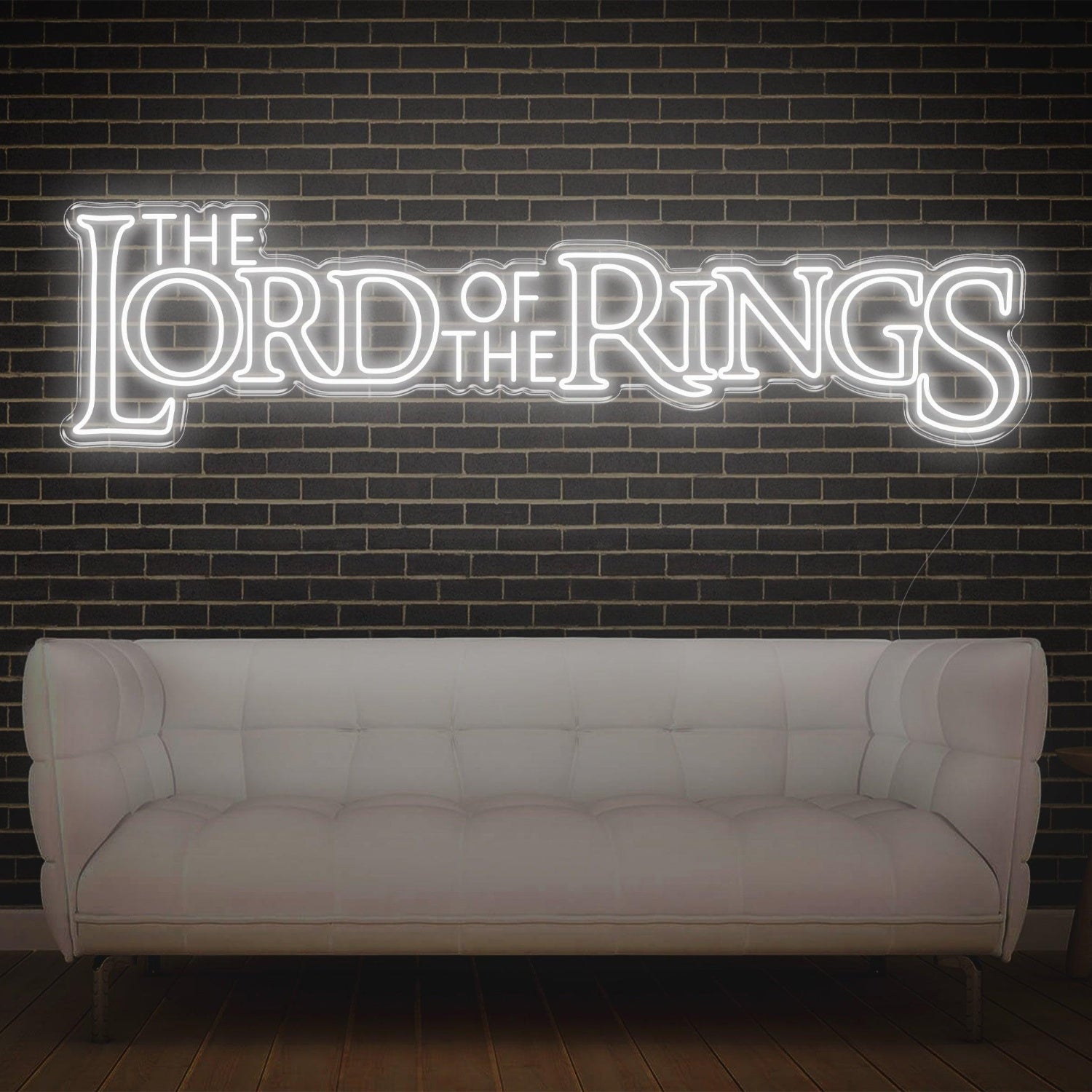 Pink Retro Script The Lord Of The Rings Led Neon Sign For Home Decor | Shineneon