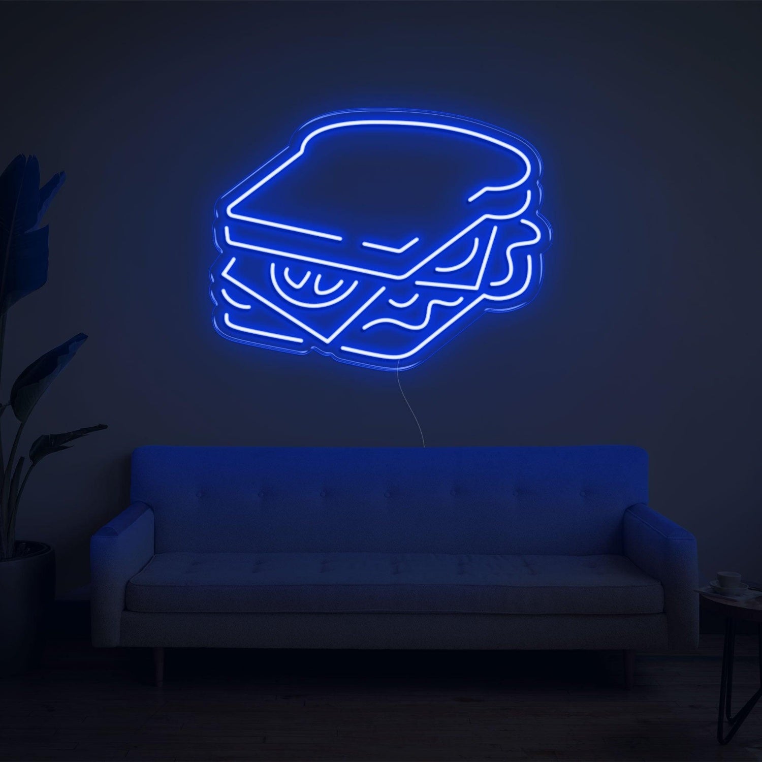Pink Sandwich Led Neon Sign For Home Cafe Decor | Shineneon
