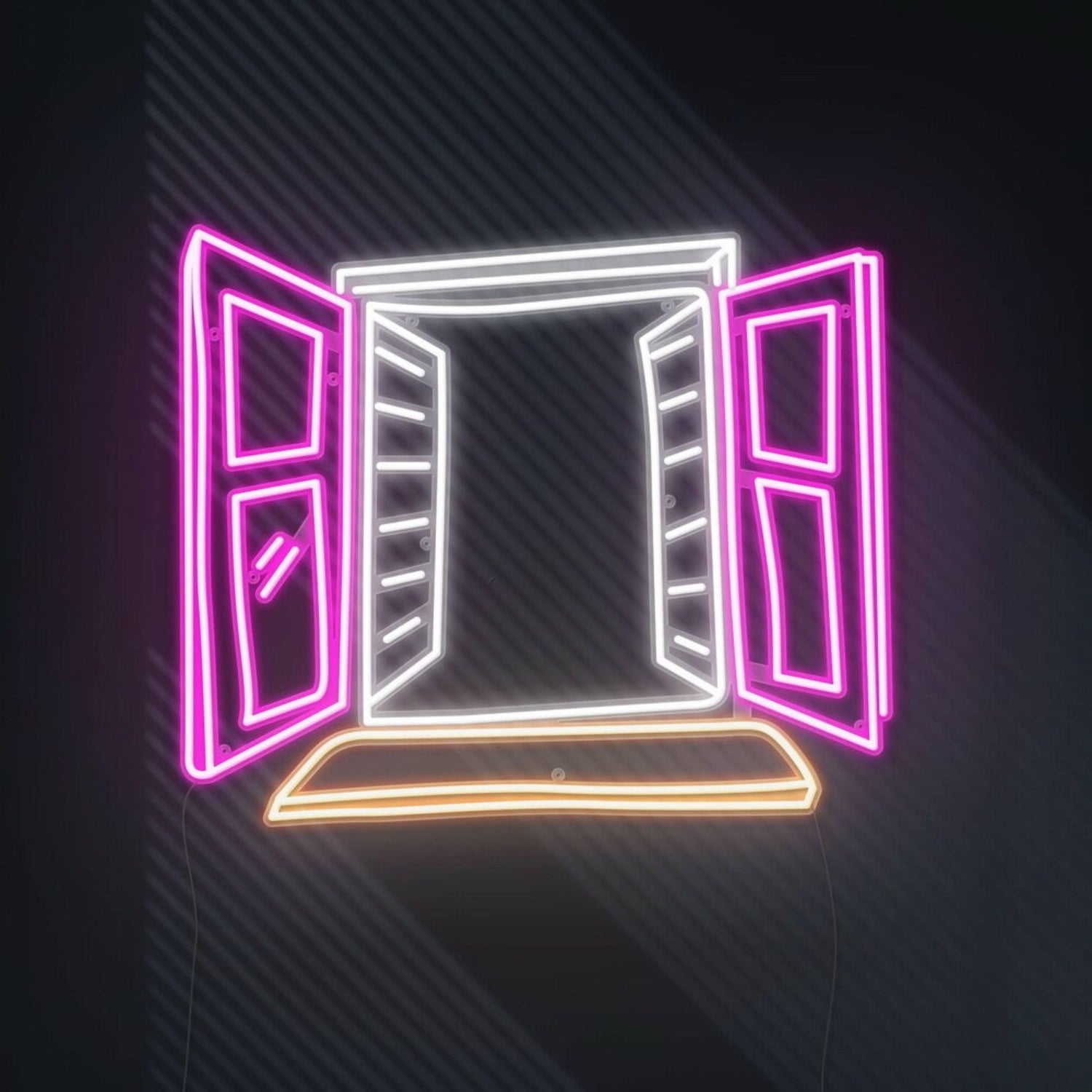 Pink Window View Led Neon Sign | Shineneon