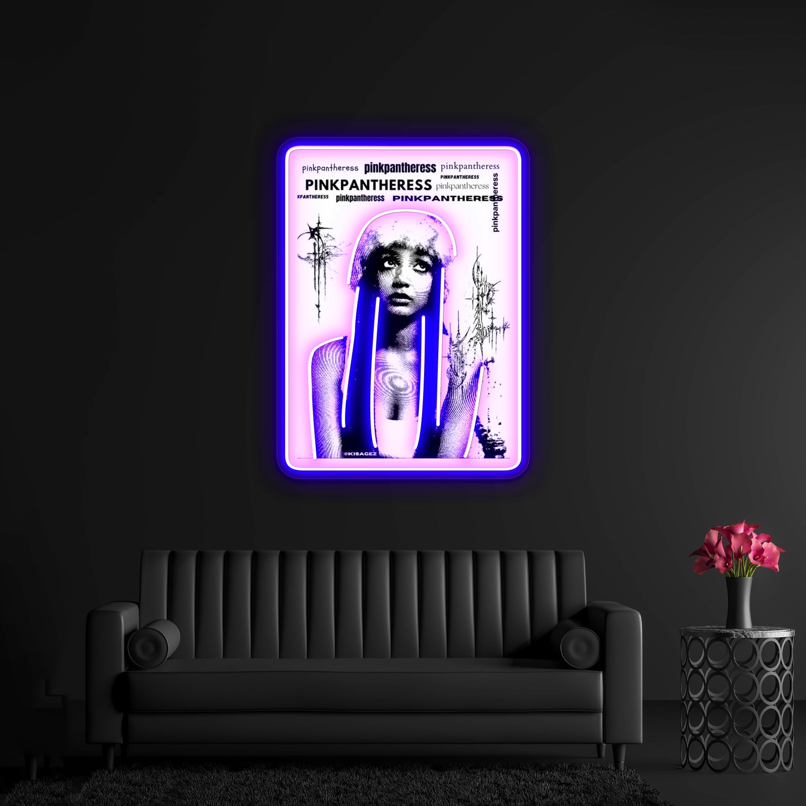 Pinkpantheress Artwork Led Neon Signs Custom | Shineneon