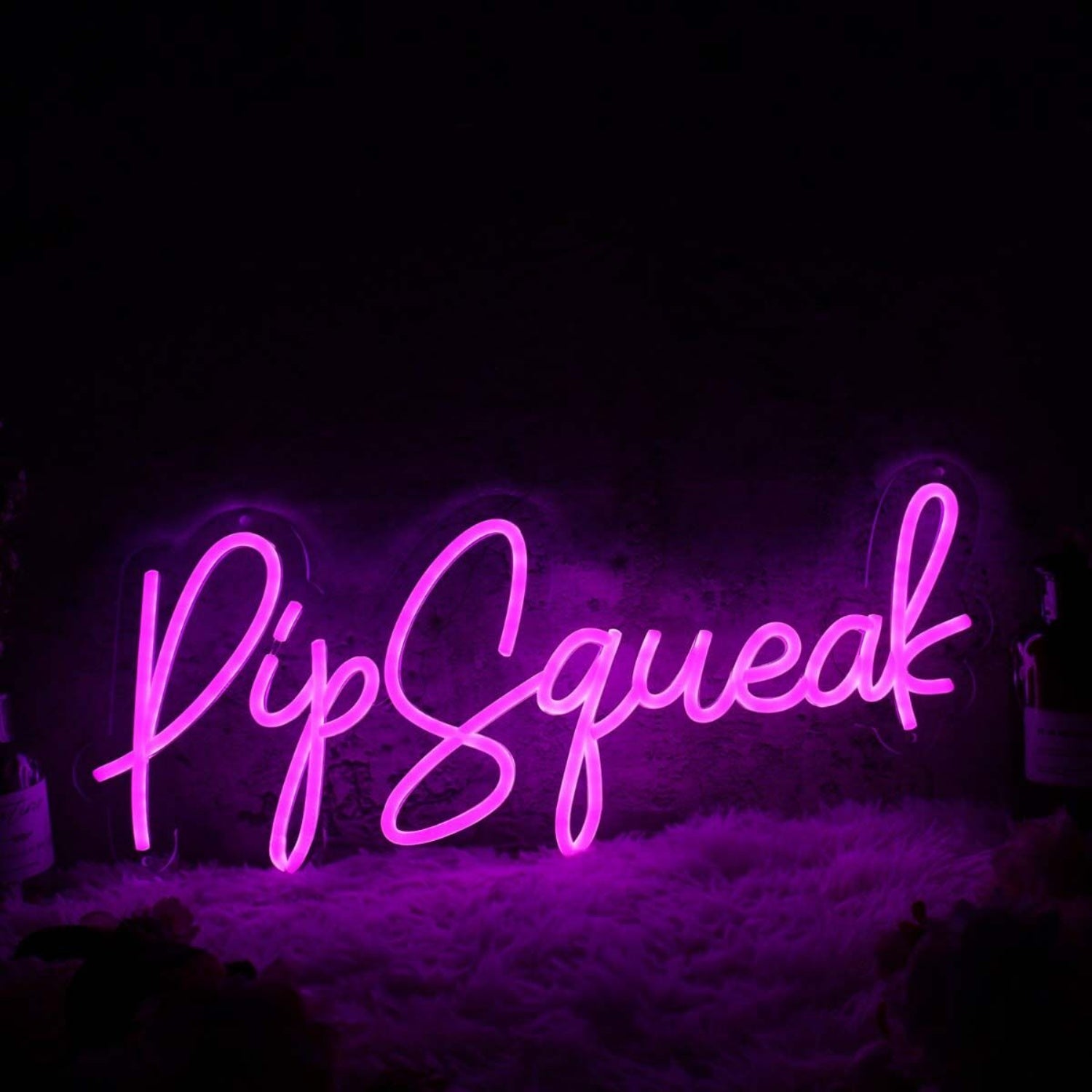 Pipsqueak Pink Led Neon Sign For Fun And Whimsical Decor | Shineneon