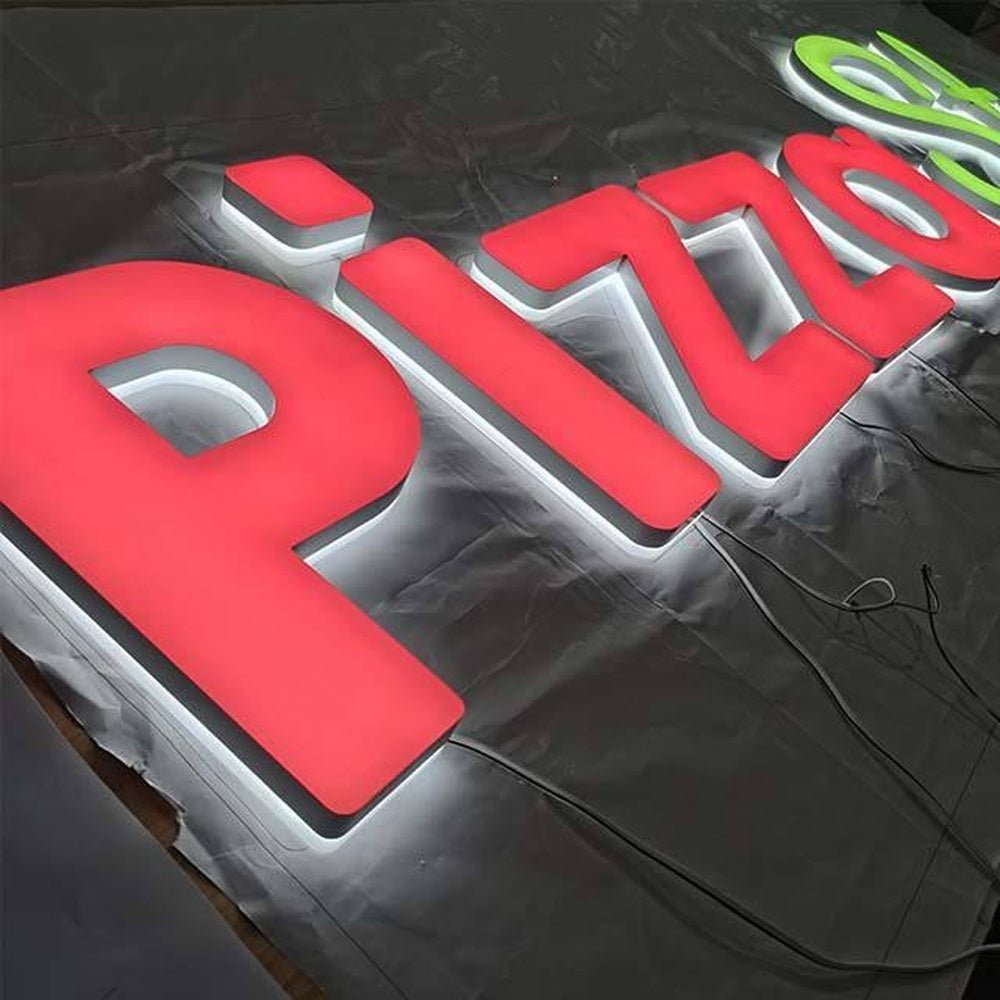 Pizza 3D Fulllit Acrylic Led Letters Sign - Shineneon