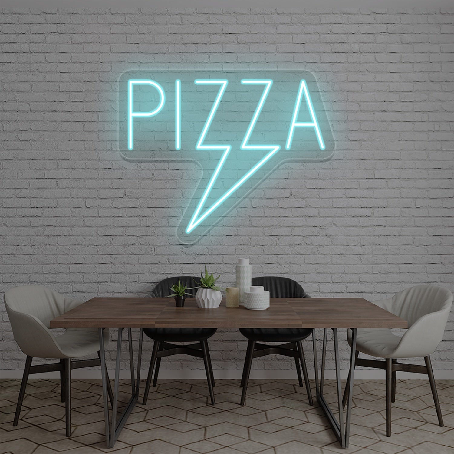 Pizza Bolt Led Neon Sign | Shineneon