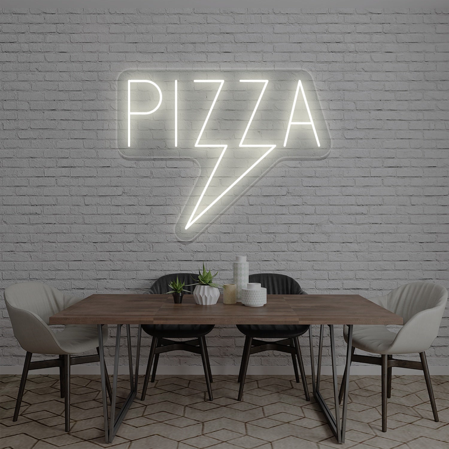 Pizza Bolt Led Neon Sign | Shineneon