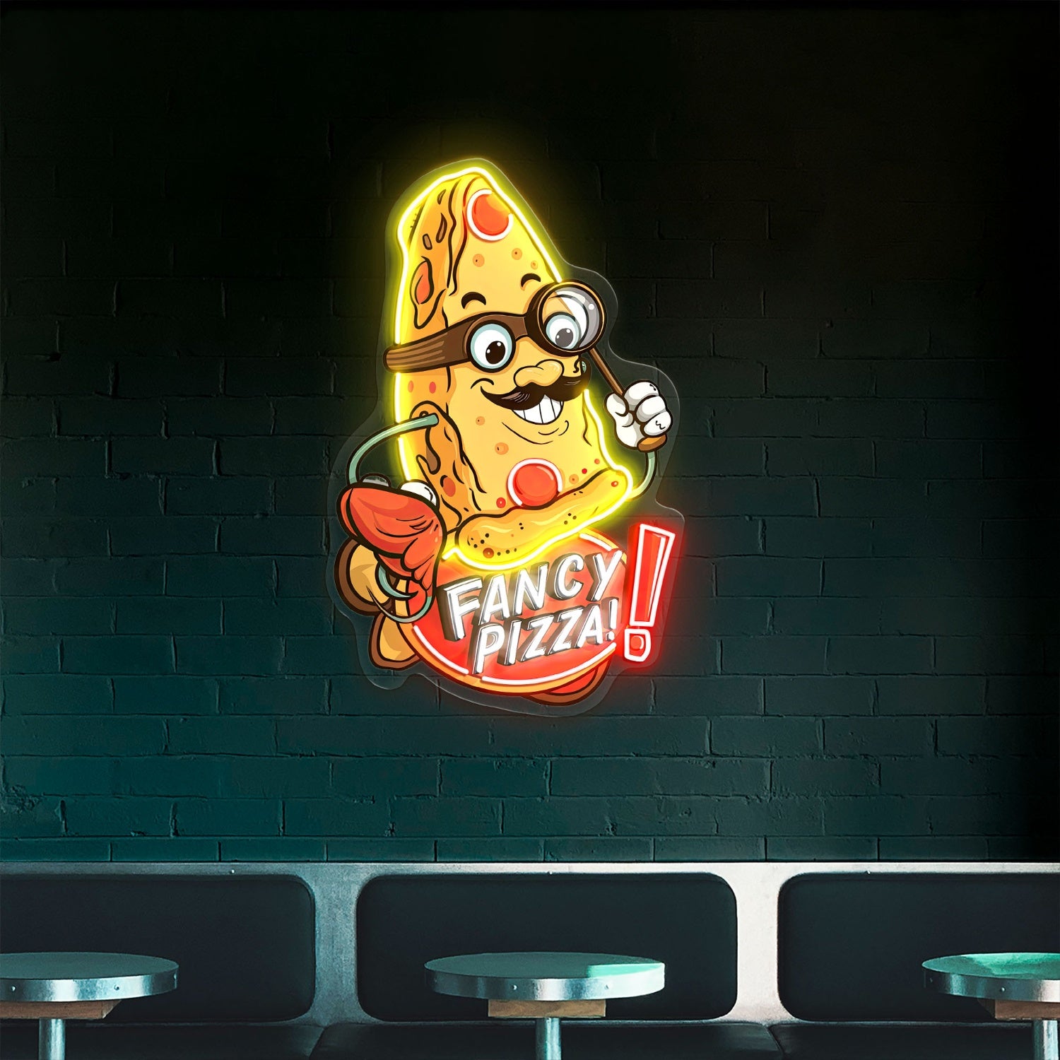 Pizza Cute Acrylic Led Neon Sign Decor Shop | Shineneon