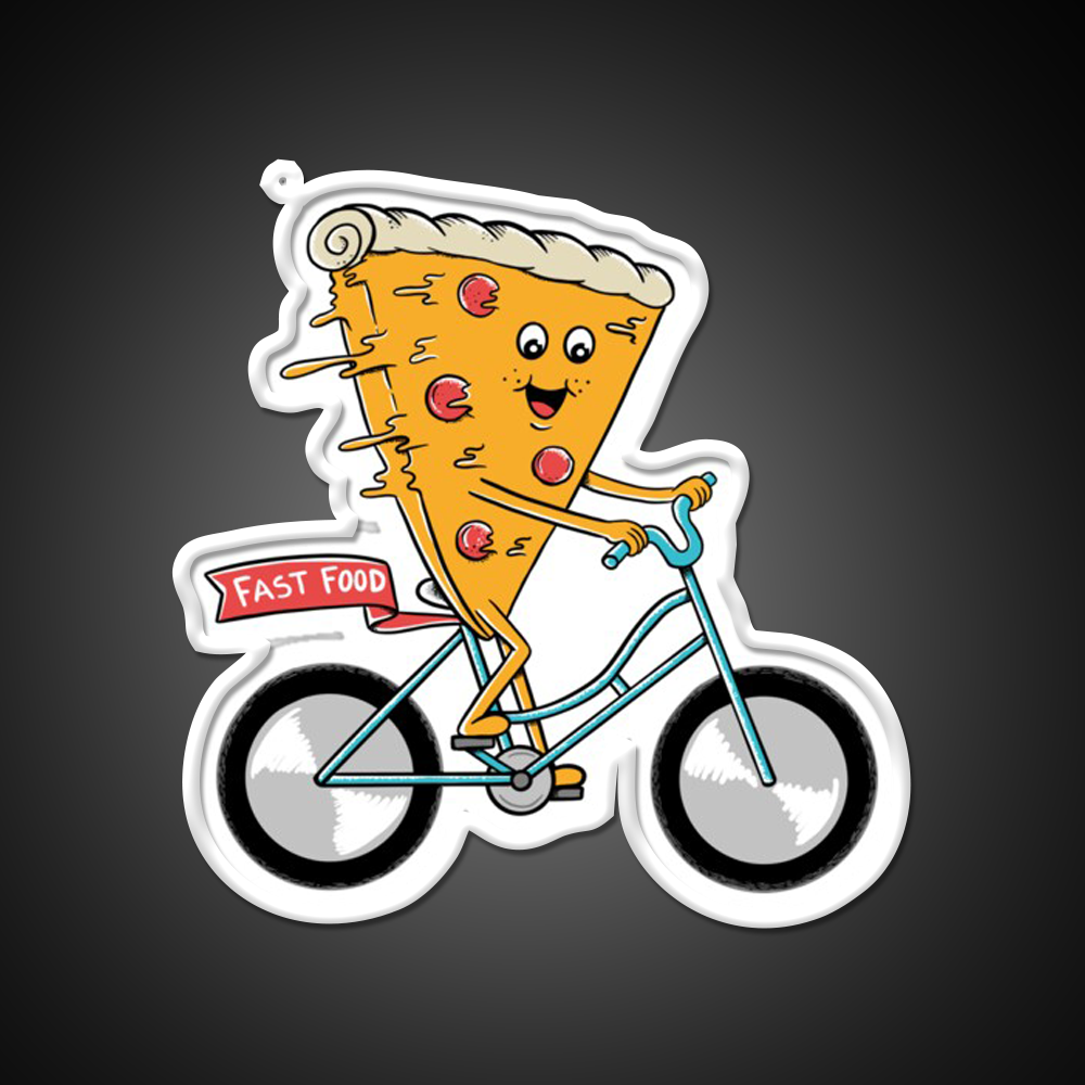 Pizza Fast Food Led Neon Sign For Burger Place Restaurant Led Sign Rgb Color