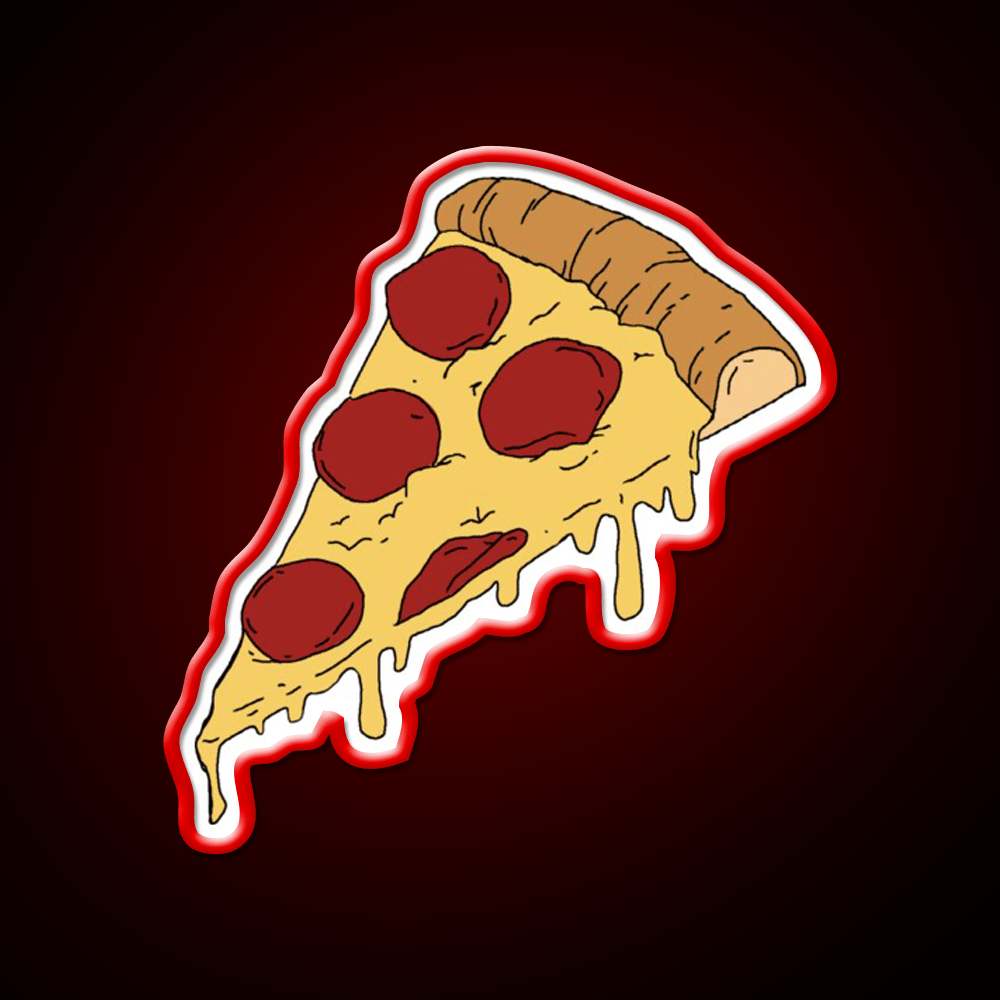 Pizza Fast Food Led Neon Sign For Burger Place Rgb Color - Shineneon