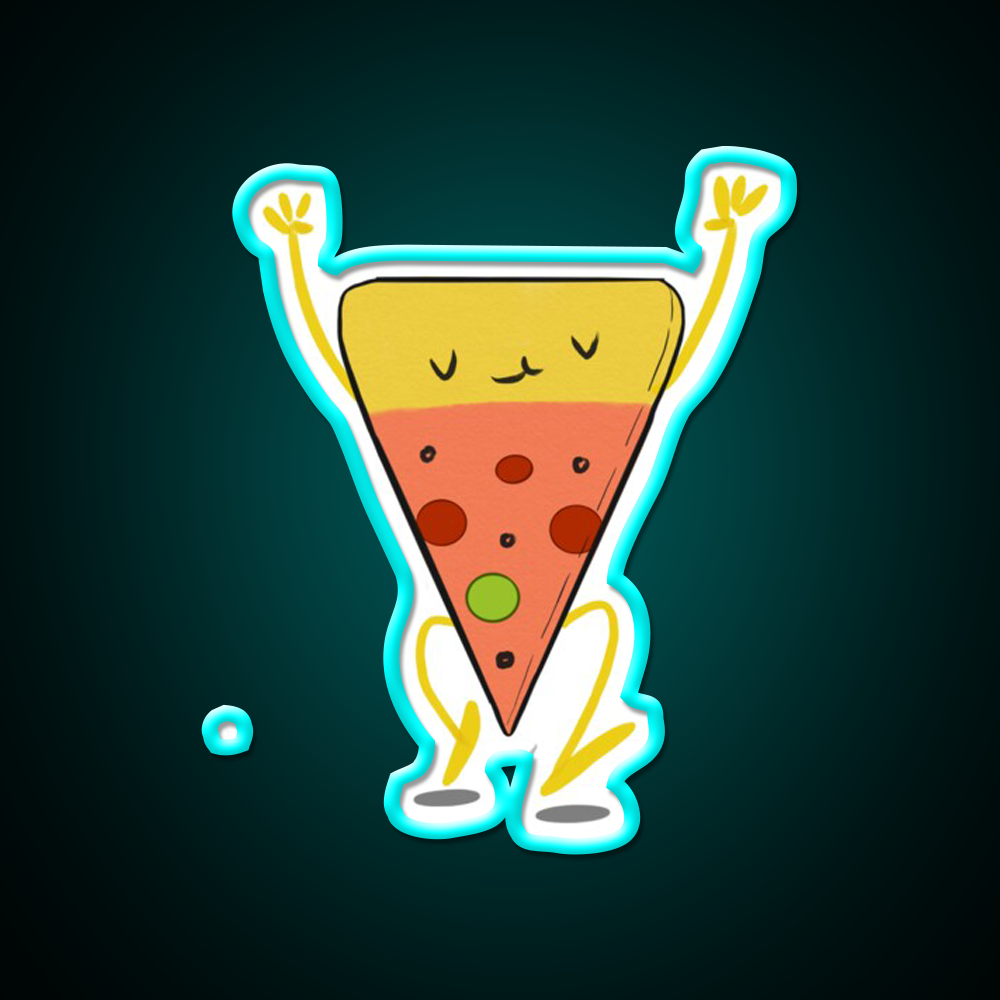 Pizza Is Life Led Neon Sign Chinese Food Rgb Color