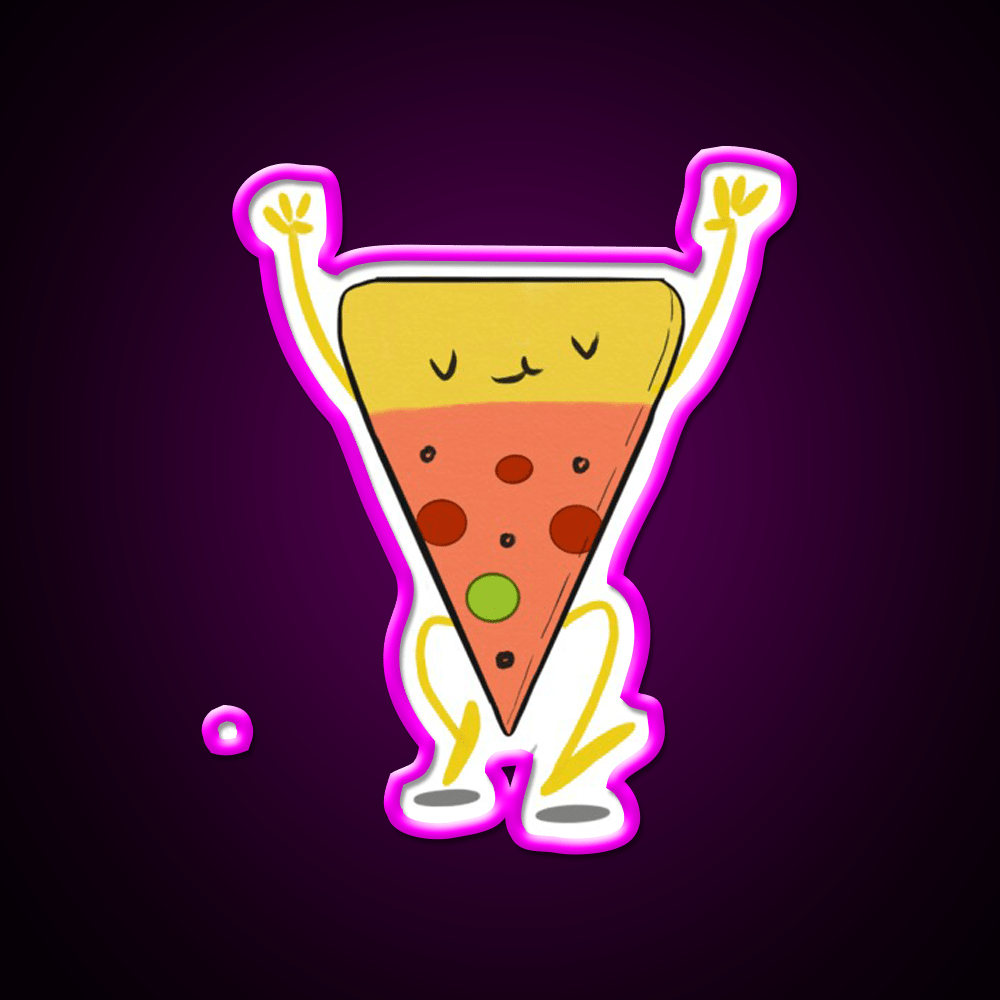 Pizza Is Life Led Neon Sign Chinese Food Rgb Color - Shineneon