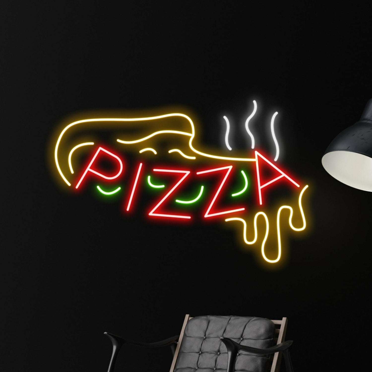 Pizza Logo Led Neon Sign Pizza Led Sign Pizza | Shineneon