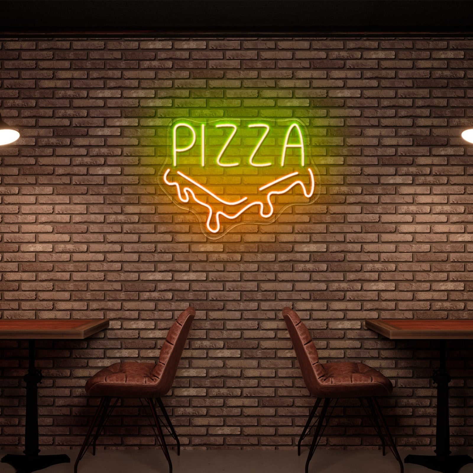 Pizza Neon Sign For Kitchen Wall Art Neon Signs Aesthetic - Shineneon