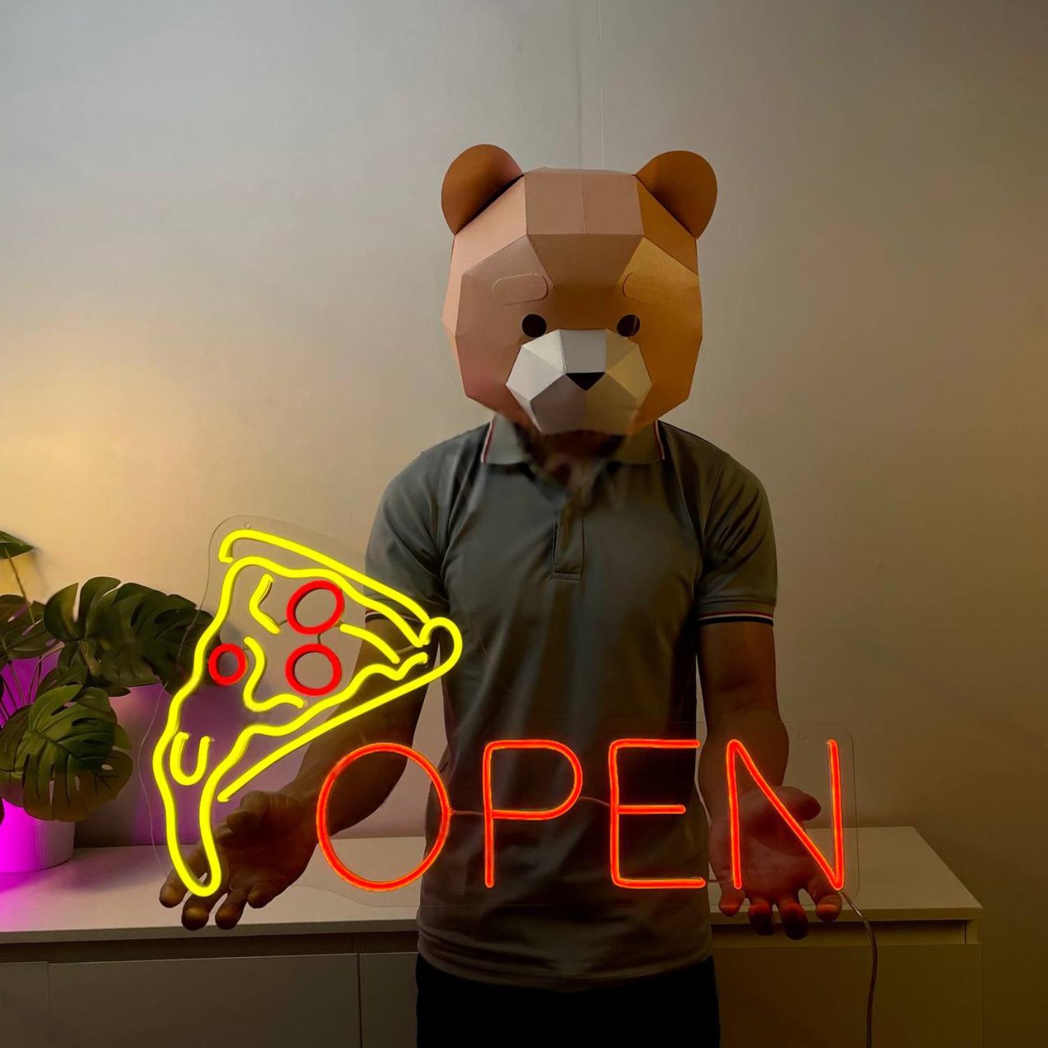 Pizza Open Led Neon Sign Food Led Neon Sign | Shineneon