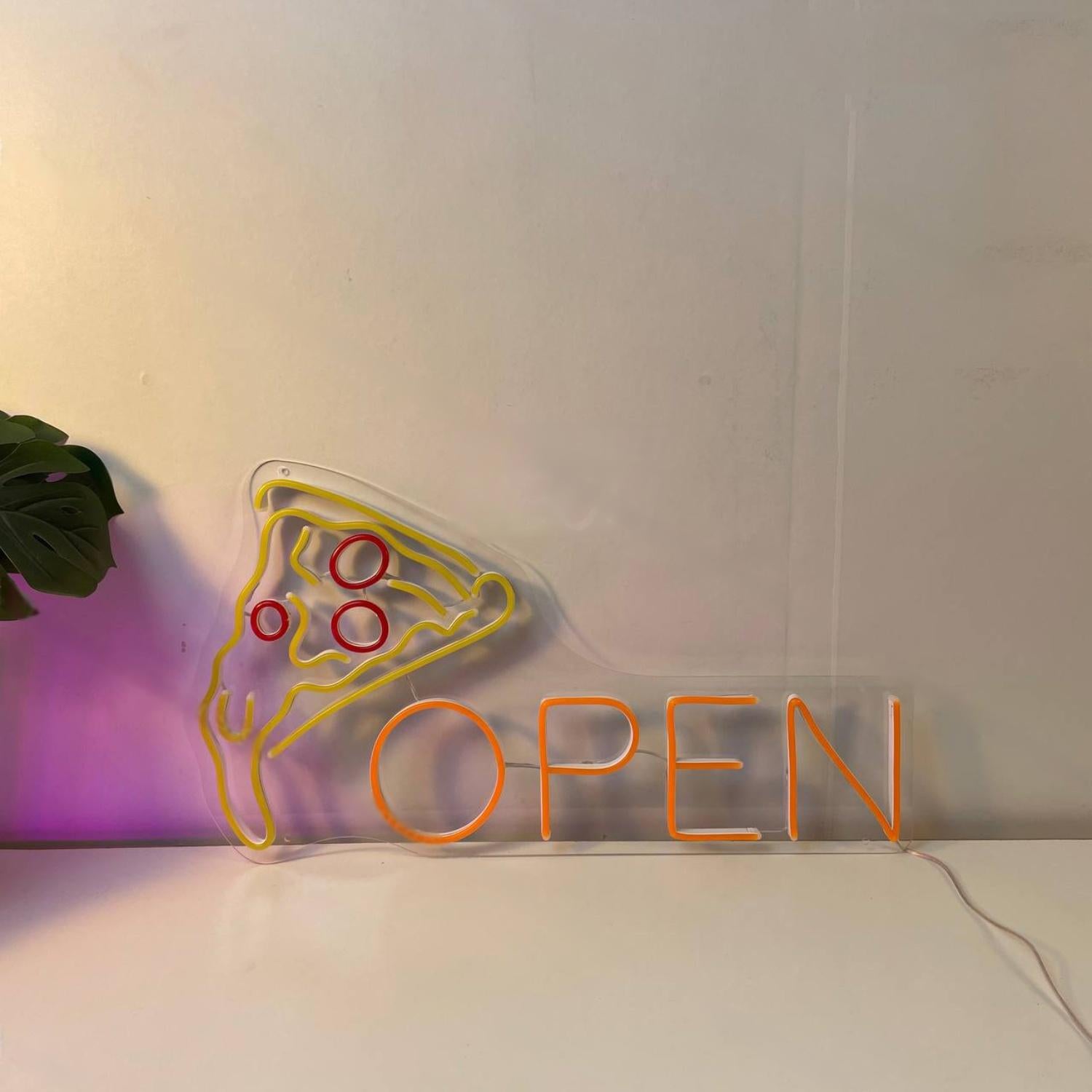 Pizza Open Led Neon Sign Food Led Neon Sign | Shineneon