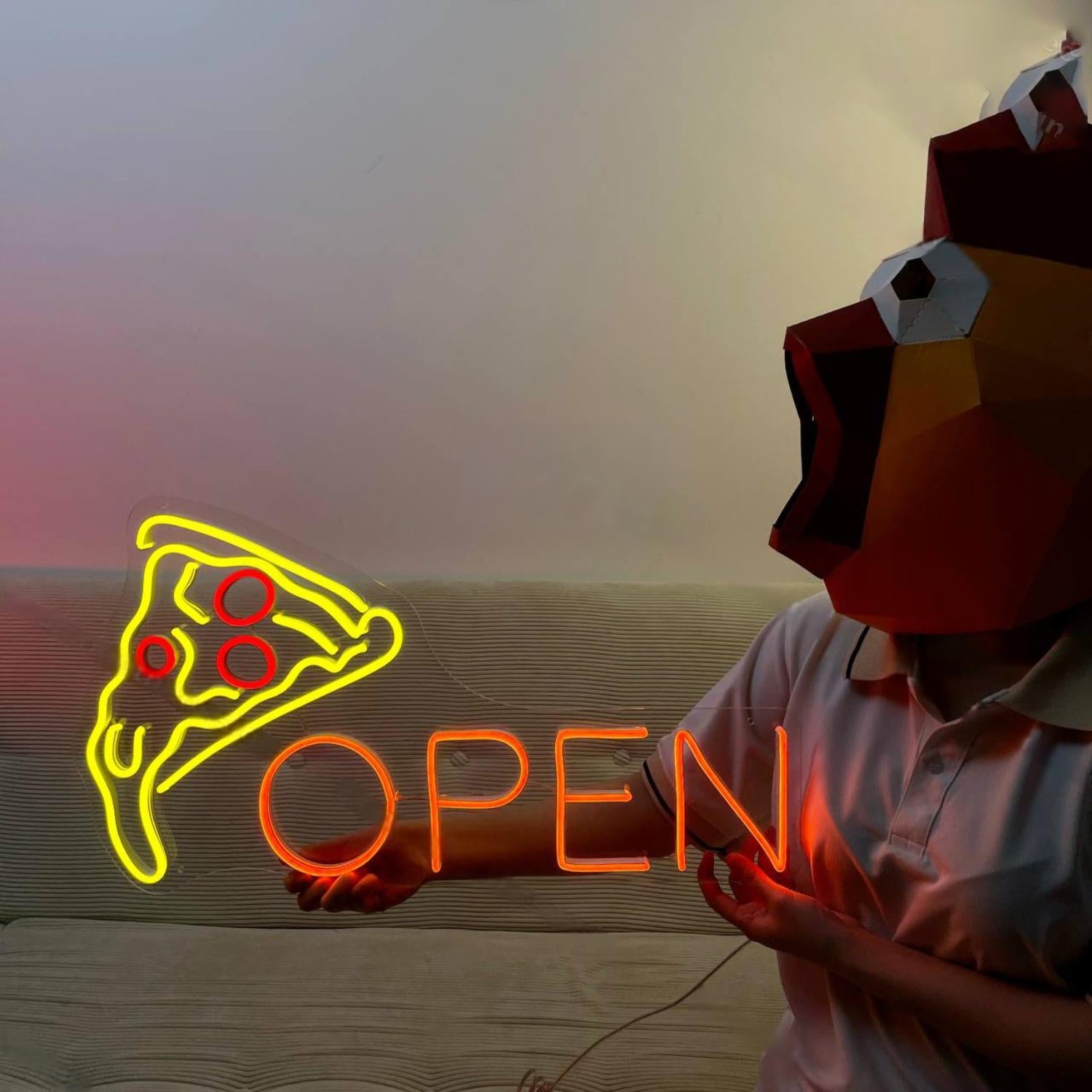Pizza Open Led Neon Sign Food Led Neon Sign | Shineneon