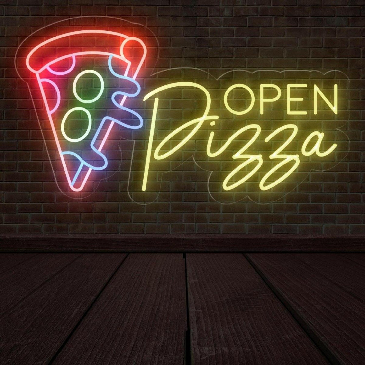 Pizza Open Neon Sign Light Up Led Light | Shineneon