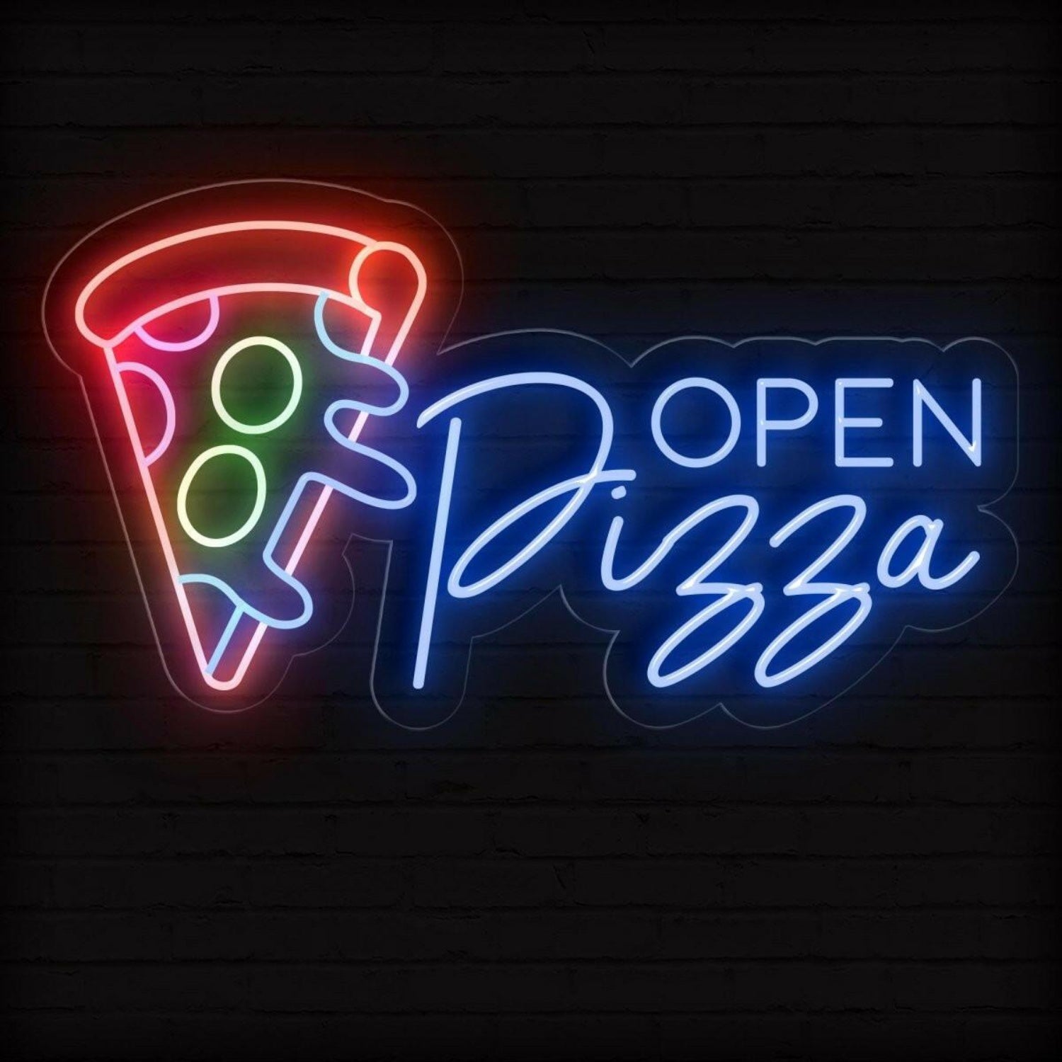 Pizza Open Neon Sign Light Up Led Light | Shineneon