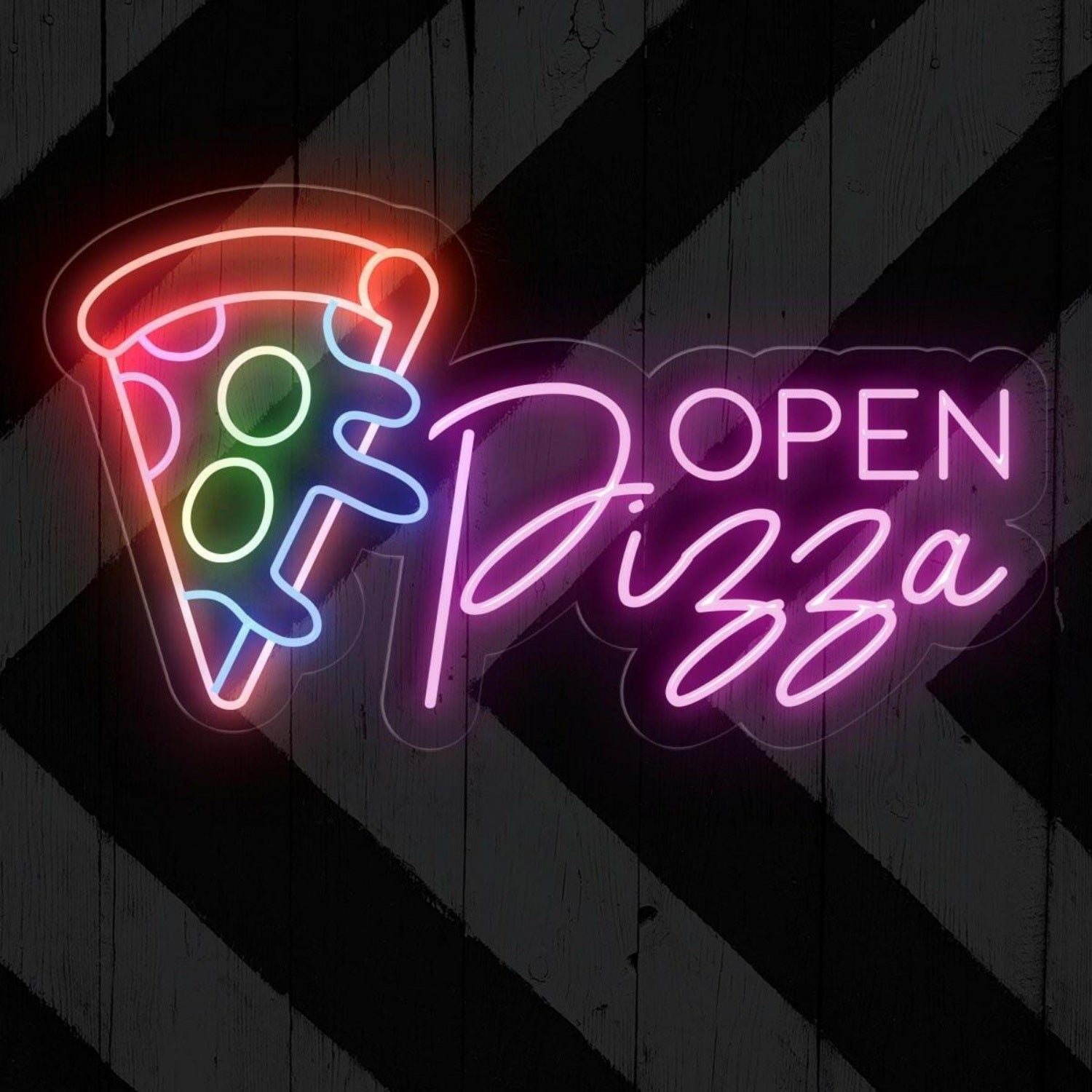 Pizza Open Neon Sign Light Up Led Light | Shineneon