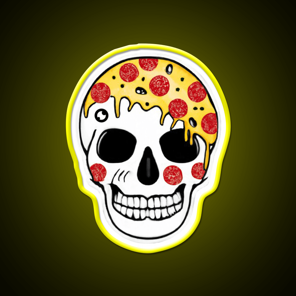 Pizza Or Death Snack Food Led Neon Sign Rgb Color - Shineneon