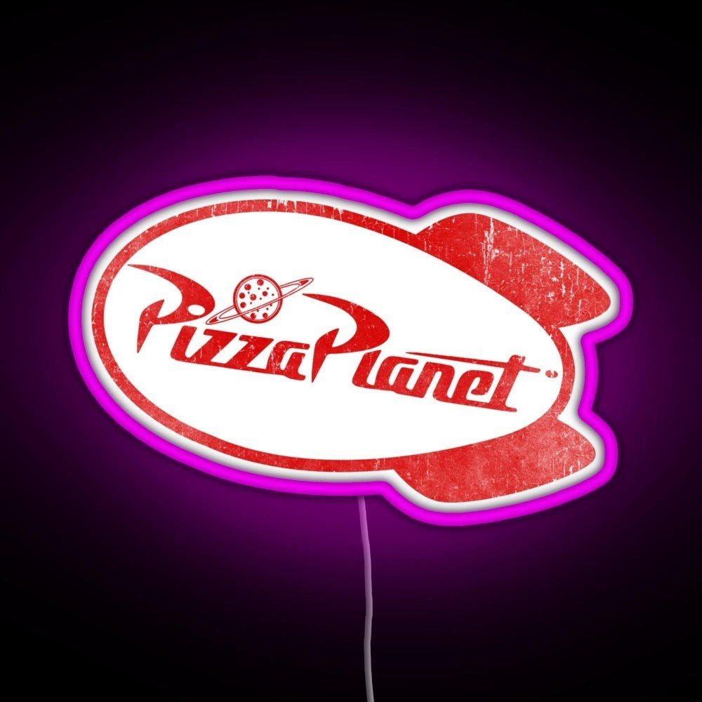 Pizza Planet Rgb Led Neon Sign Pop Wall Art - Shineneon