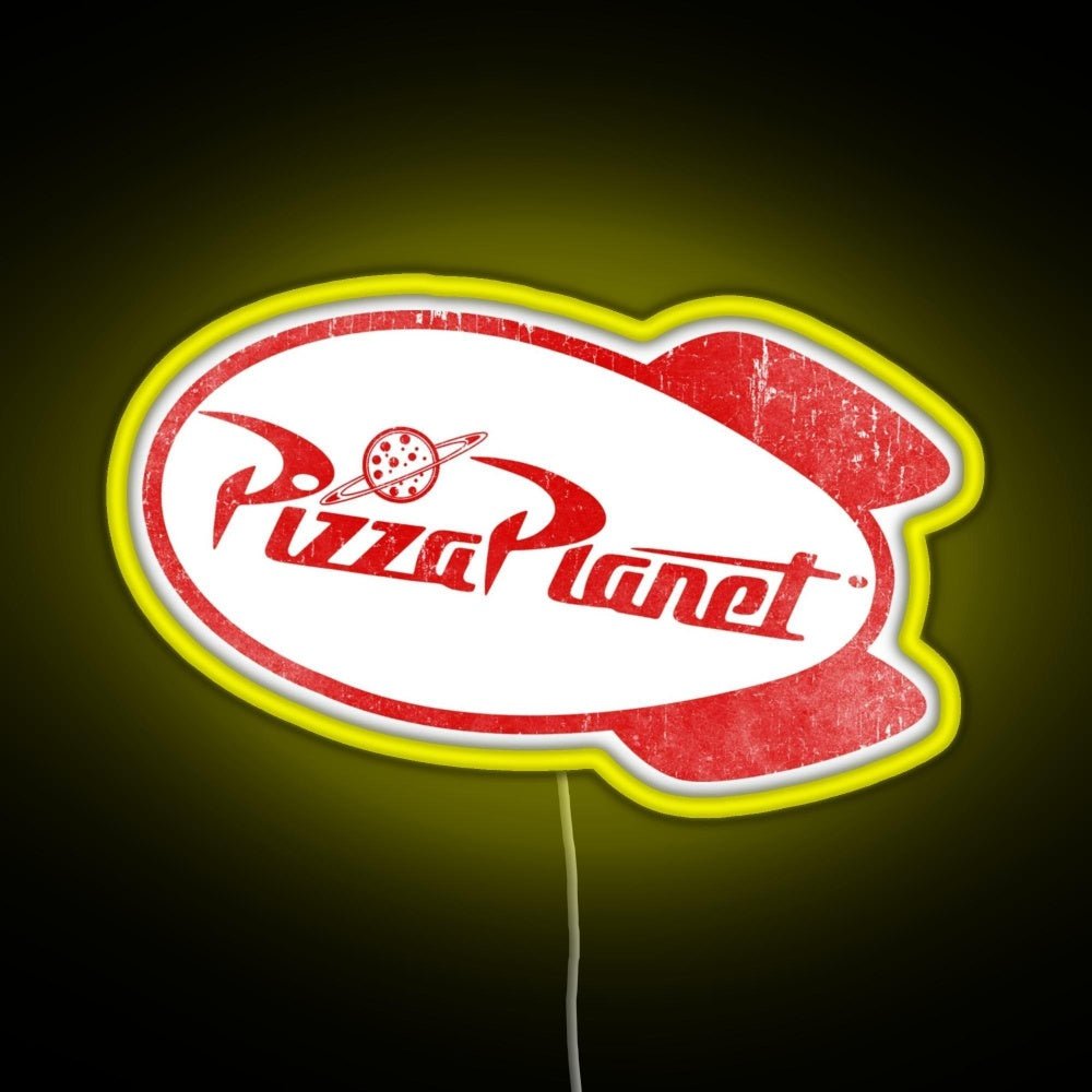 Pizza Planet Rgb Led Neon Sign Pop Wall Art - Shineneon