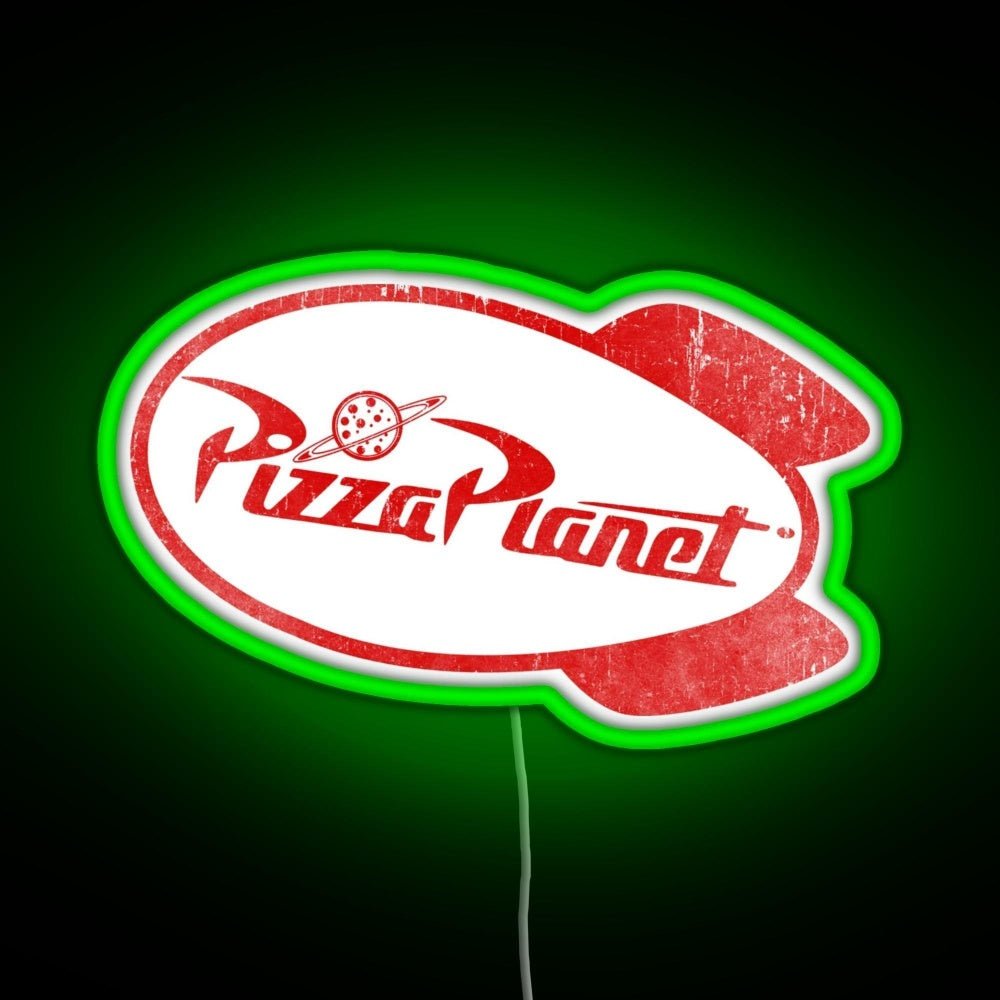 Pizza Planet Rgb Led Neon Sign Pop Wall Art - Shineneon