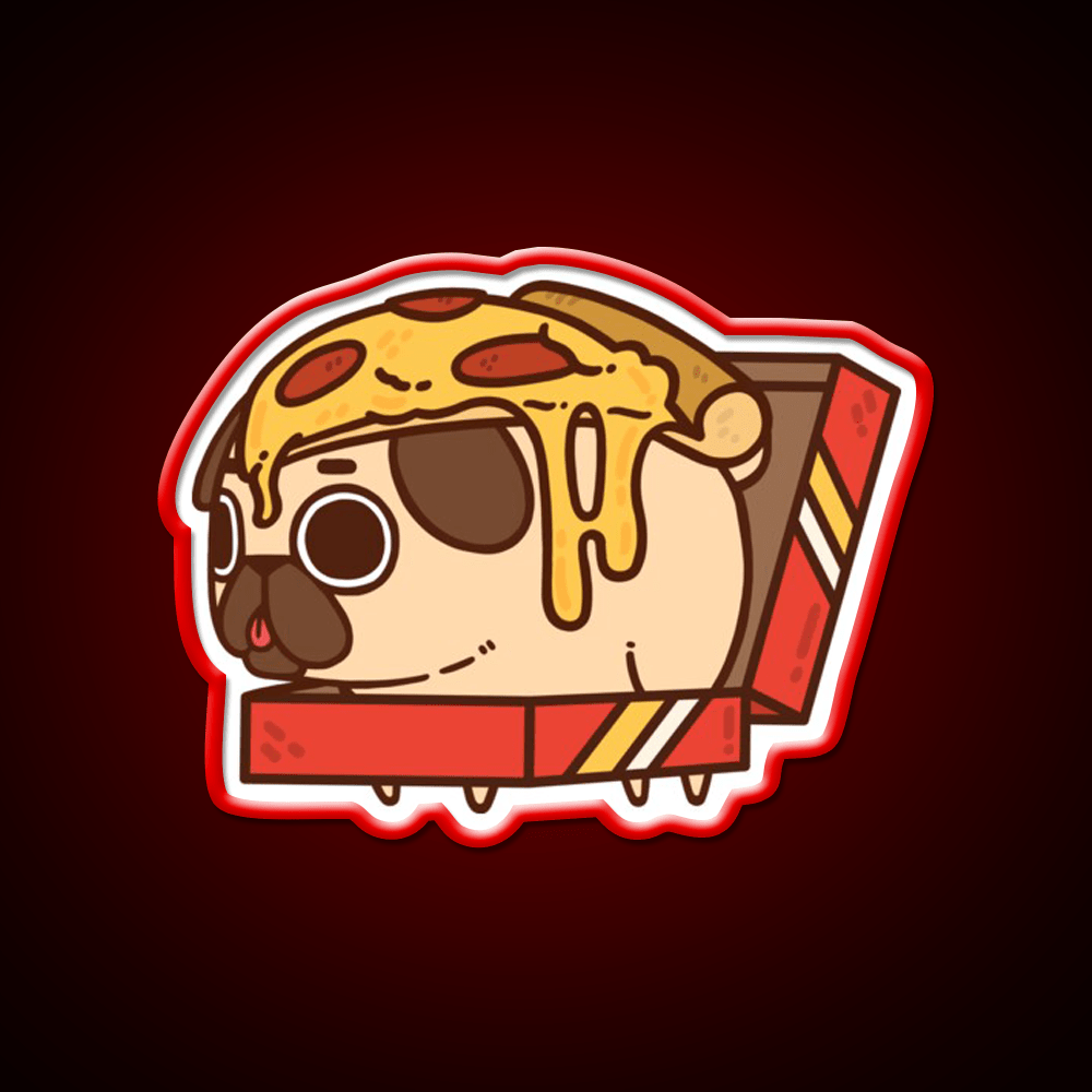Pizza Puglie Fast Food Led Neon Sign For Burger Place Rgb Color - Shineneon