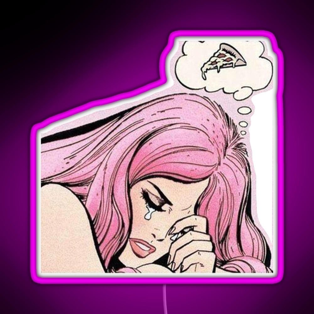 Pizza Rgb Led Neon Sign Pop Wall Art - Shineneon