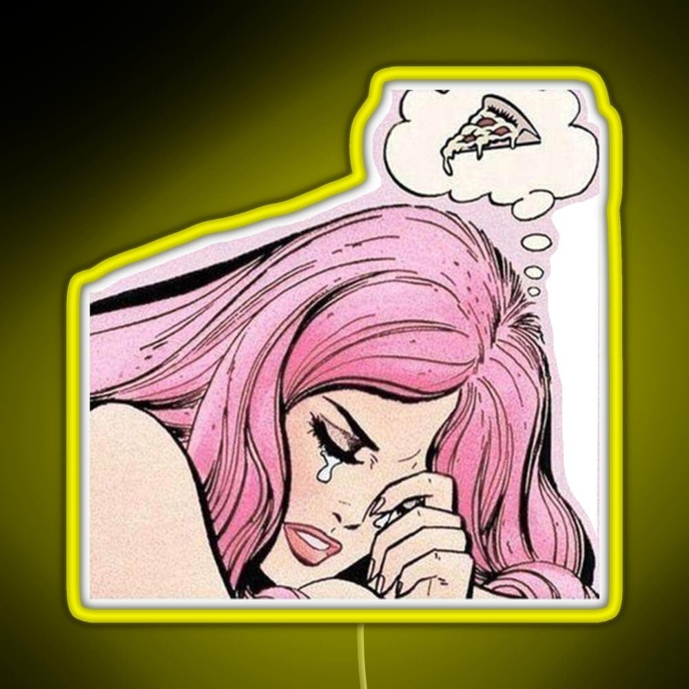 Pizza Rgb Led Neon Sign Pop Wall Art - Shineneon