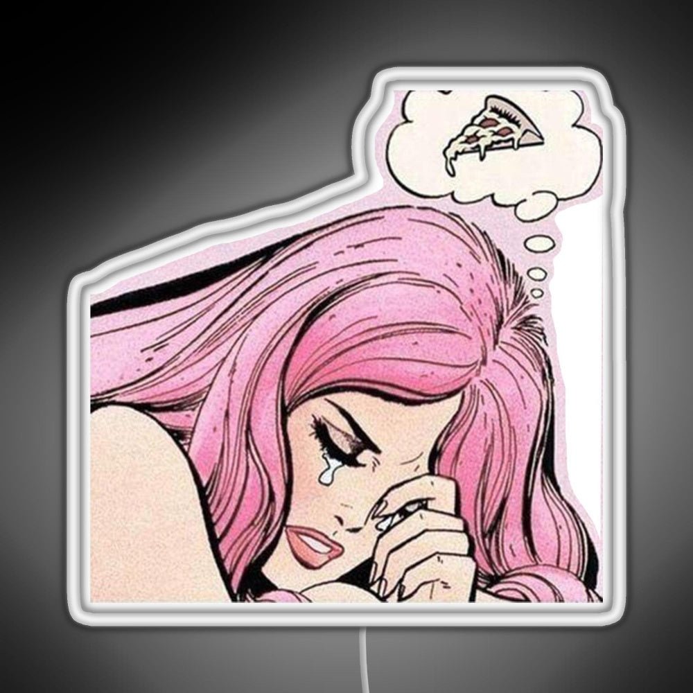 Pizza Rgb Led Neon Sign Pop Wall Art - Shineneon