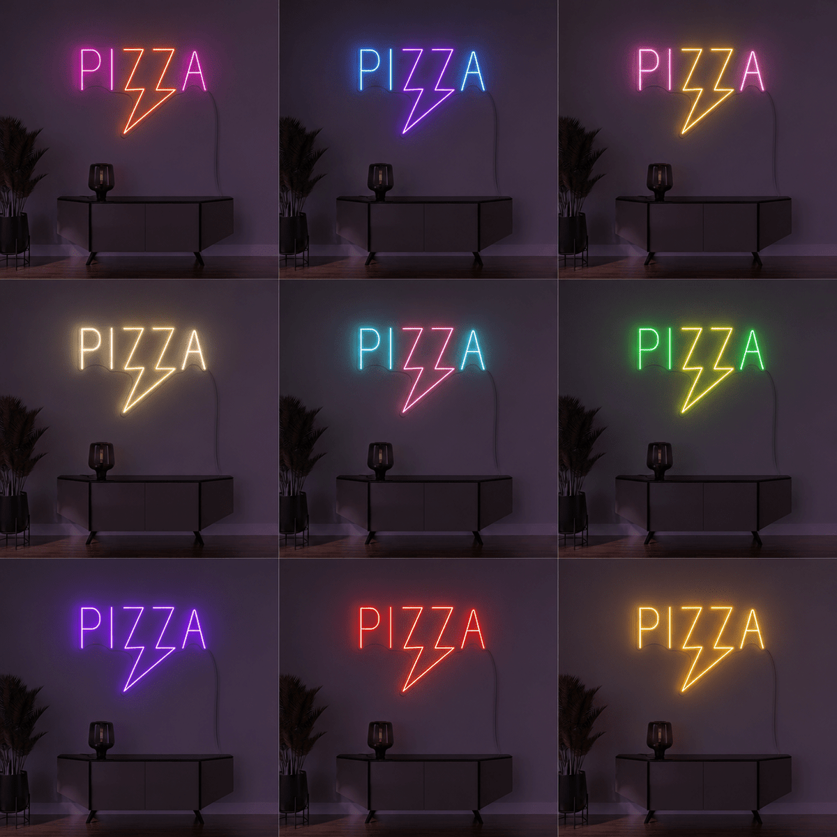 Pizza Room Decor LED Neon Sign Wall Neon Sign - Shineneon