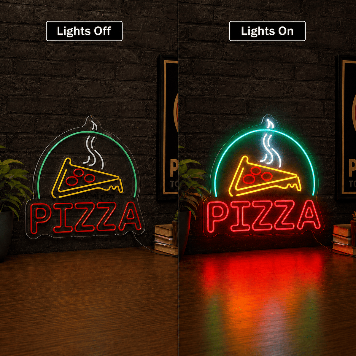 Pizza Shop Wall Decor LED Neon Sign - Shineneon
